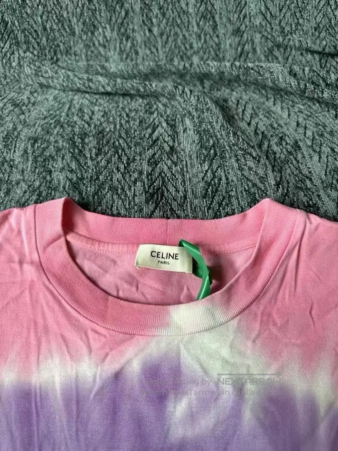 Celine CELINE Tie-Dye Studs Short Sleeve| Size US XL / EU 56 / 4 - 3 Thumbnail