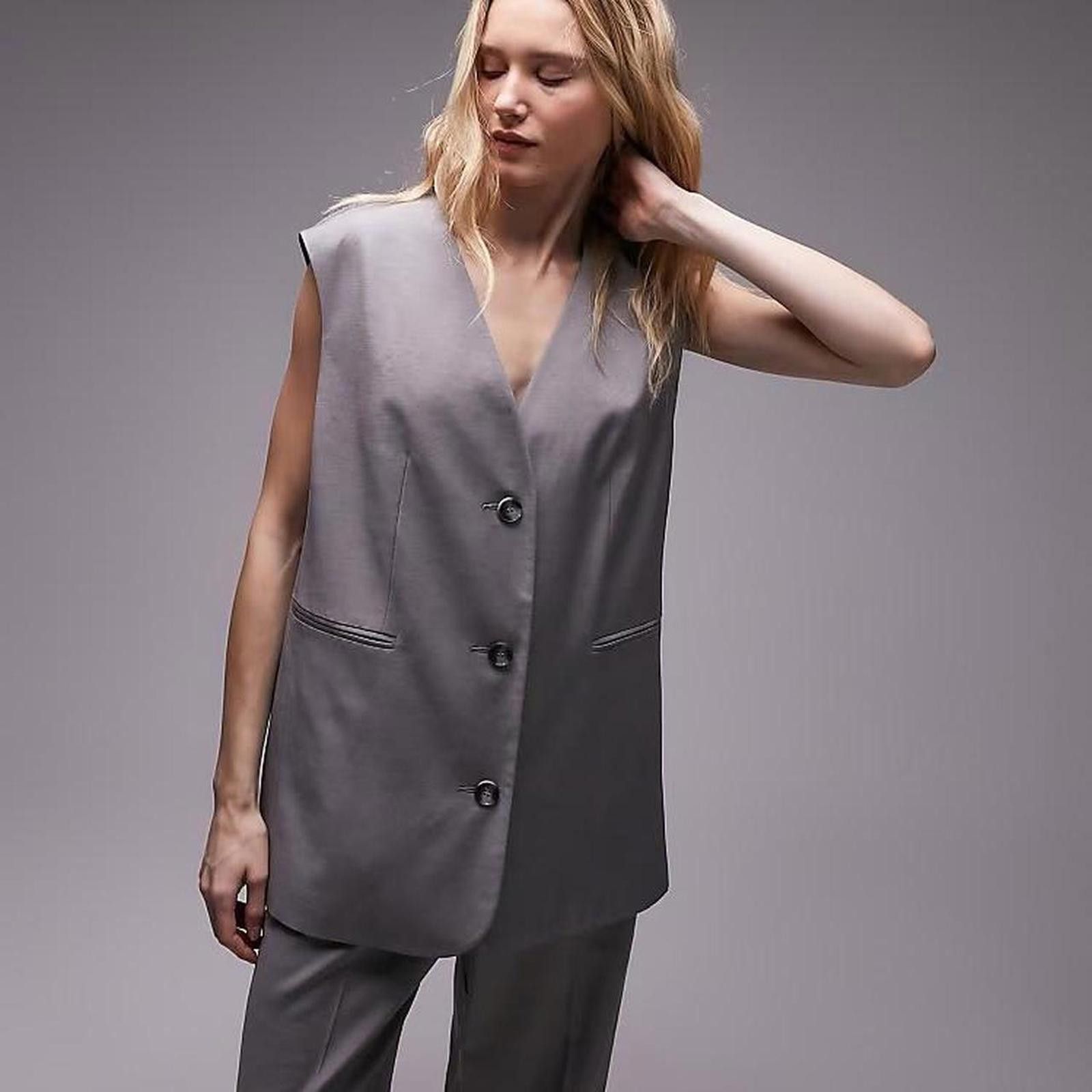 Topshop Topshop Tonic oversized vest Size M / US 6-8 / IT 42-44 - 1 Thumbnail