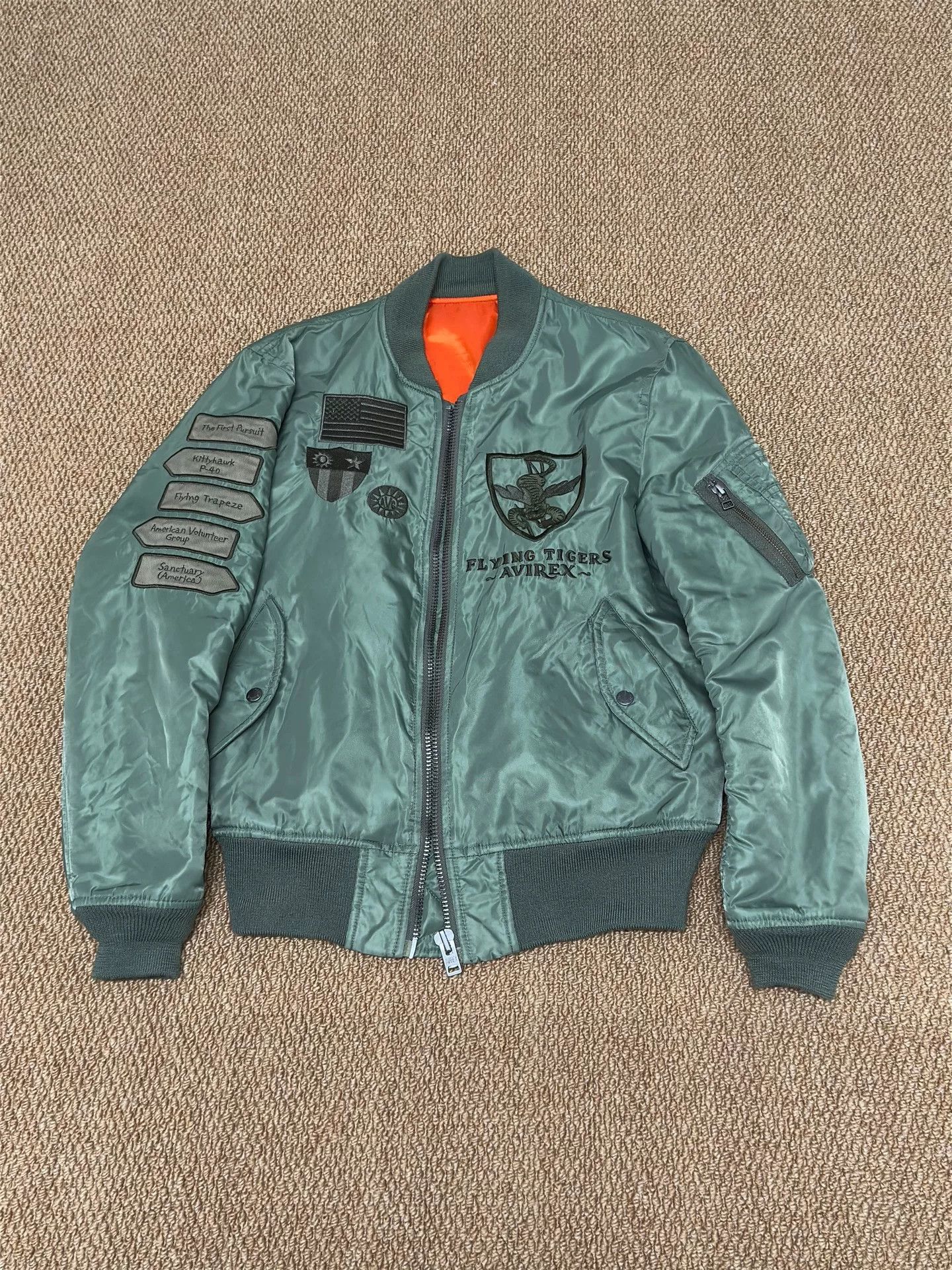 Avirex AVIREX Flying Tigers MA-1 Jacket Size US L / EU 52-54 / 3 - 1 Thumbnail