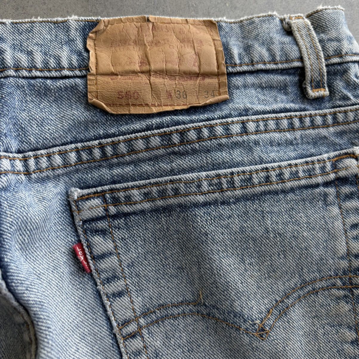 Levi's Vintage Levi's 560 36x34 Baggy Wide Leg Skater Jeans Indie Size US 36 / EU 52 - 4 Thumbnail