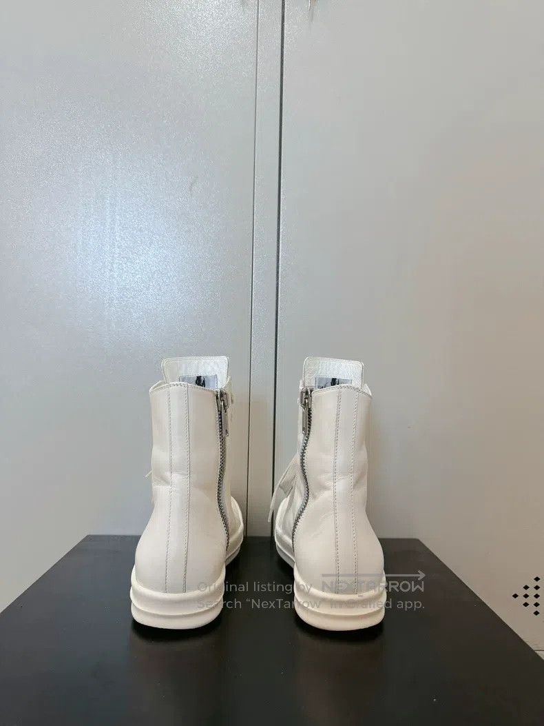Rick Owens Rick Owens Pure white milk Converse Size US 5 / EU 37 - 7 Thumbnail