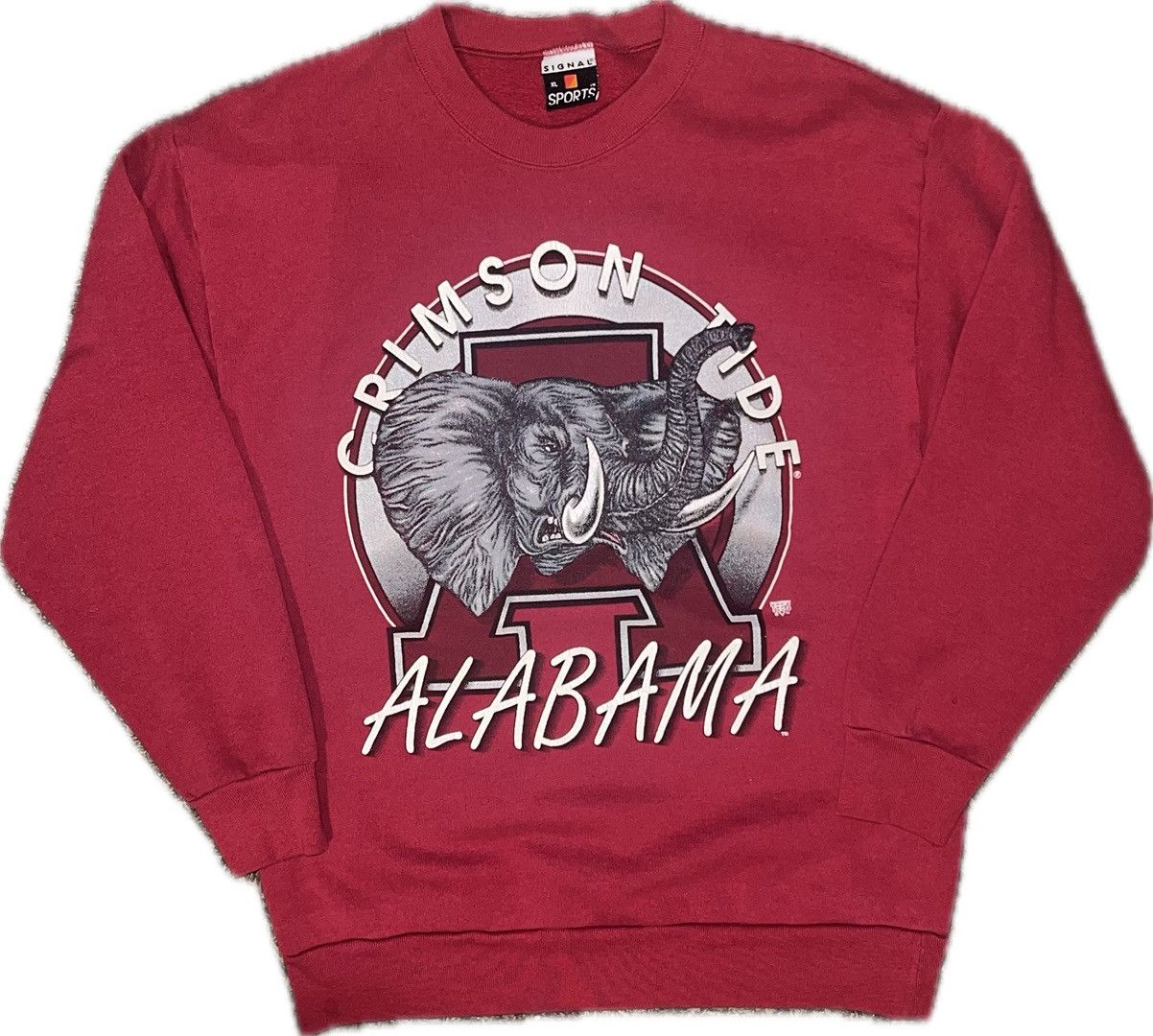 Signal Sport × Vintage Vintage Signal sports Alabama roll Tide sweatshirt Size US XL / EU 56 / 4 - 1 Thumbnail