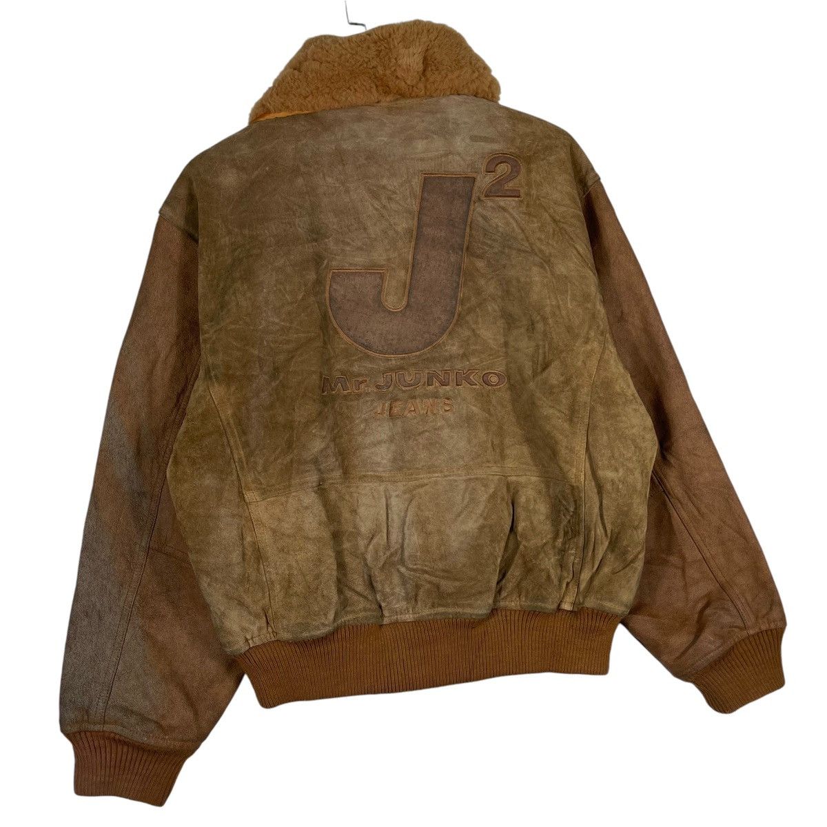 Mr. Junko Vintage Mr Junko Jeans Leather Varsity Jacket Size US M / EU 48-50 / 2 - 8 Thumbnail