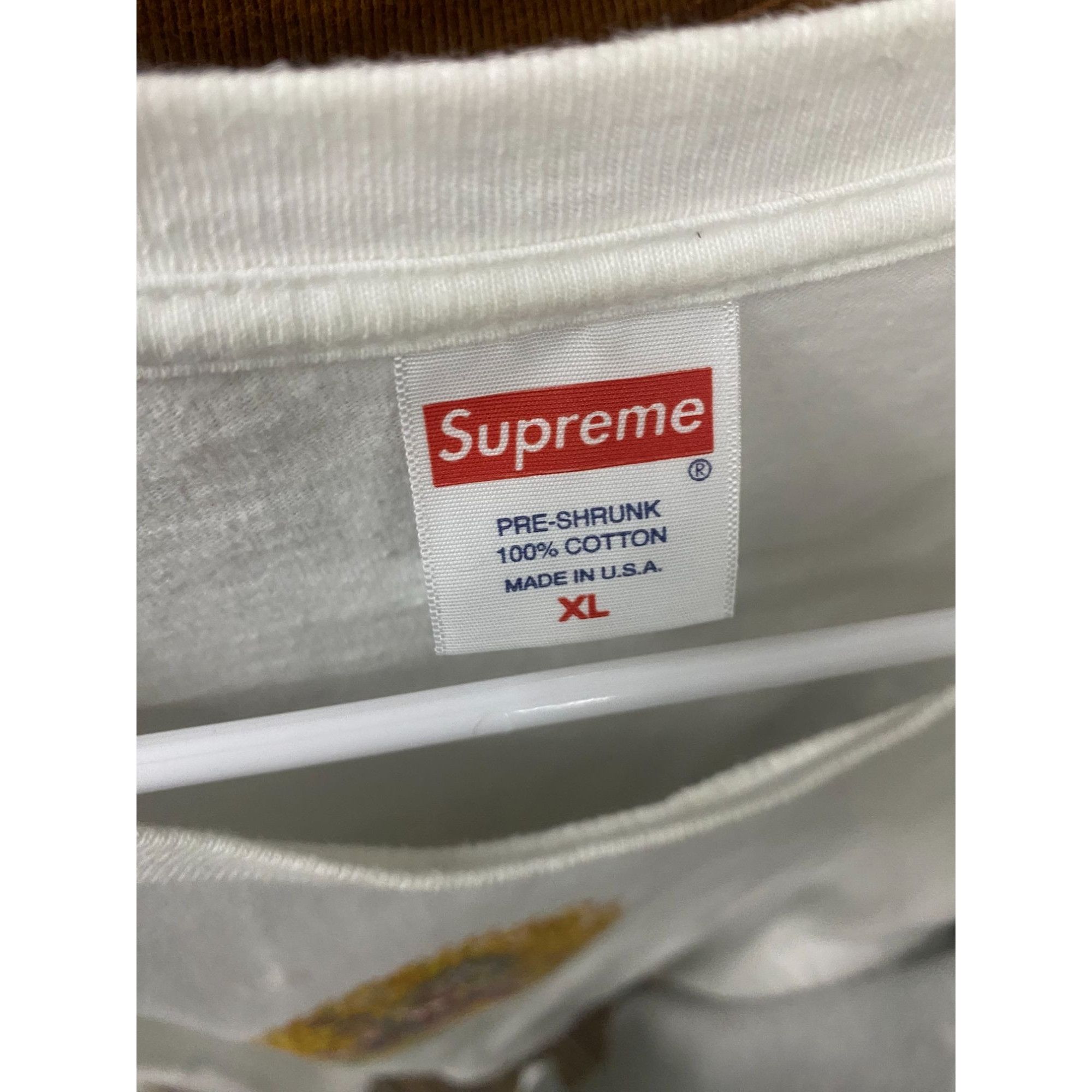 Supreme SUPREME PERSON TEE WHITE (SS22) SZ XL Size US XL / EU 56 / 4 - 3 Thumbnail