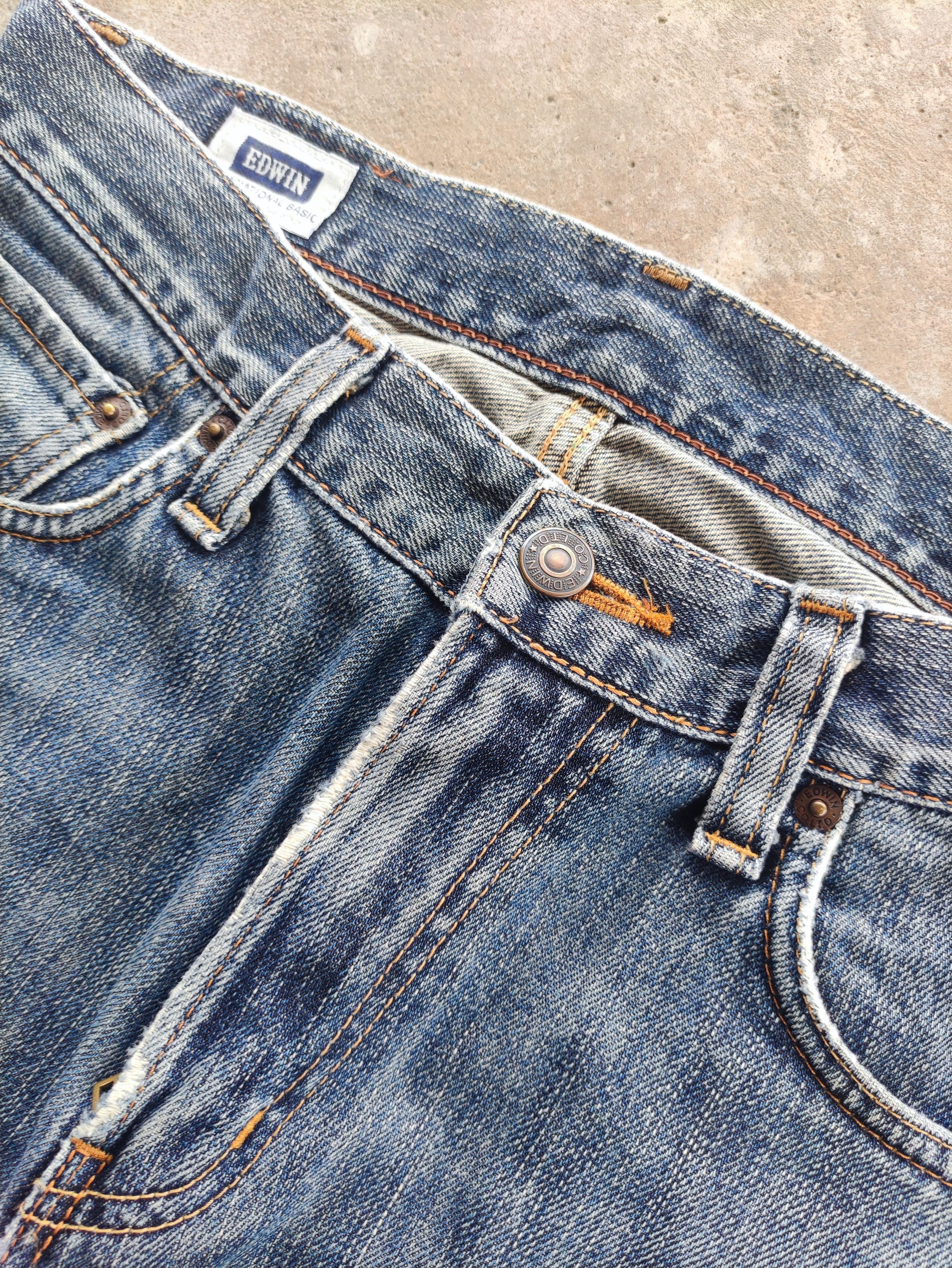 Edwin Vintage Edwin Brand Distressed Faded Denim Pants Size US 31 - 5 Thumbnail