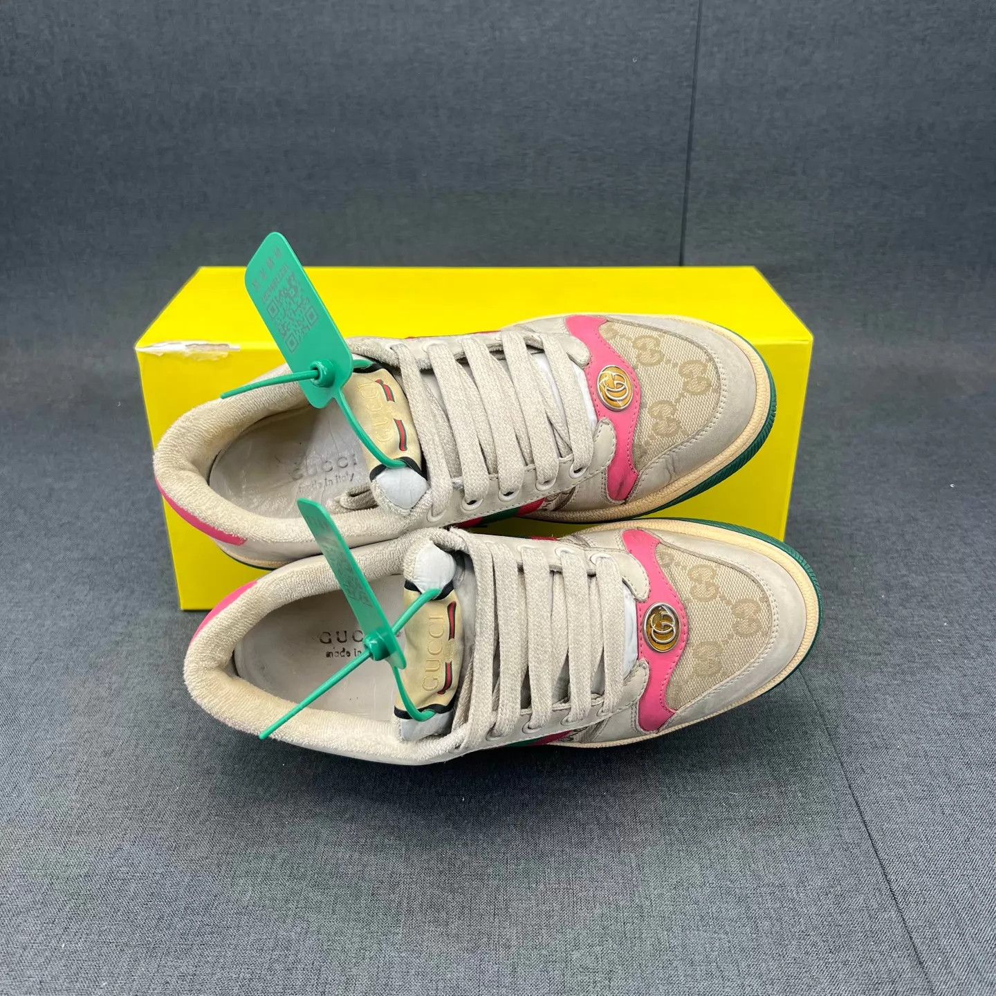Gucci Gucci Rhyton Umber Pink 36 Size US 5.5 / IT 35.5 - 3 Thumbnail