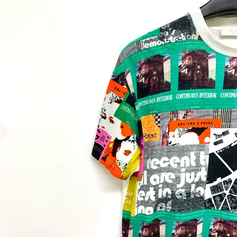 Prada Prada Graffiti printed short sleeves 2501-Nextarrow Size US XL / EU 56 / 4 - 8 Thumbnail