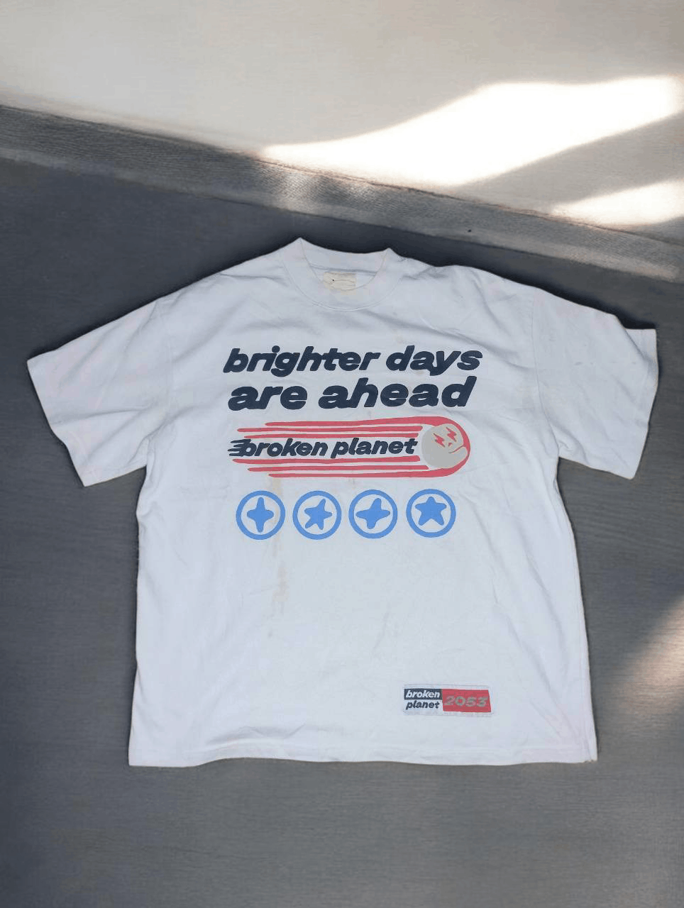 Broken Planet 🌐Broken Planet Brighter Days Ahead BOXY T-shirt Size US L / EU 52-54 / 3 - 2 Thumbnail