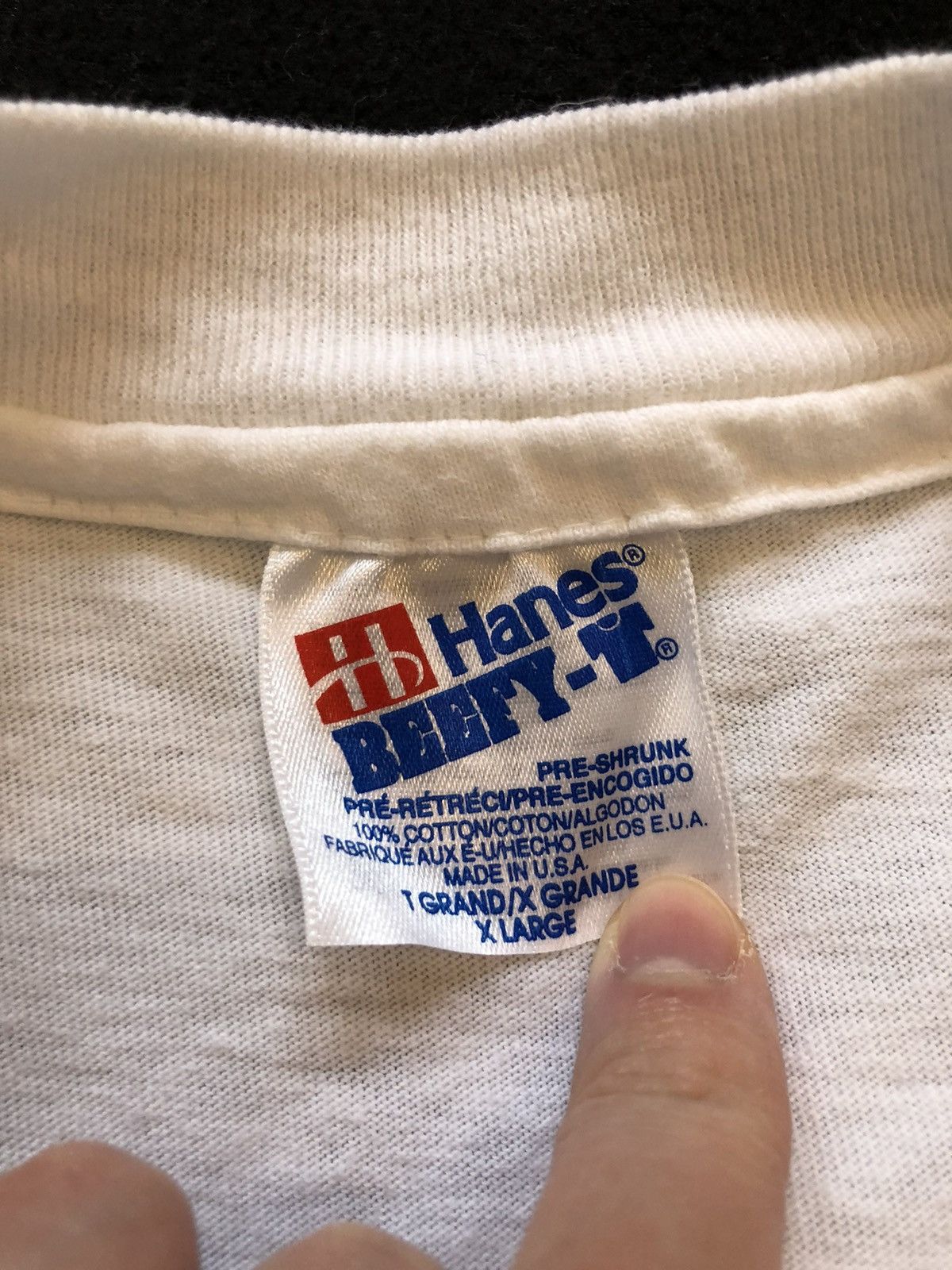 Vintage Rare Tshirt Banana Lisa Vintage 90’s Hanes Size US XL / EU 56 / 4 - 4 Thumbnail