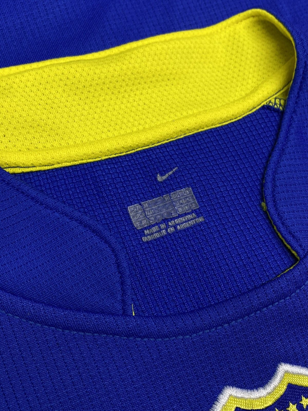 Nike Nike Boca Juniors 2005/06 Home Football Shirt Soccer Jersey Size US M / EU 48-50 / 2 - 22 Thumbnail