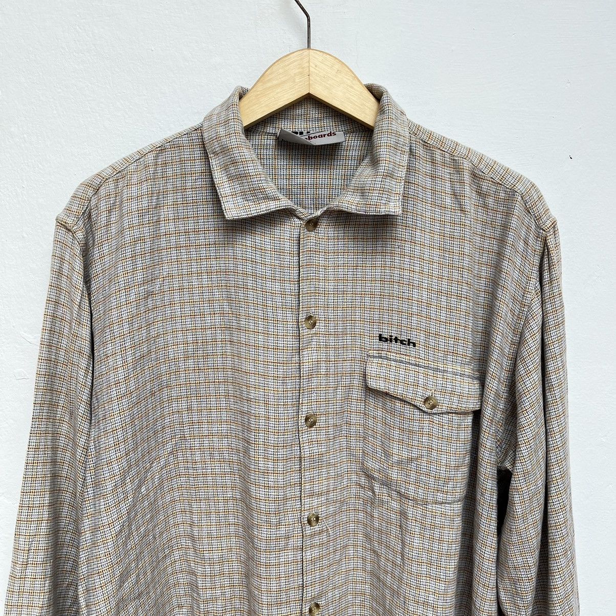 Girl Skateboards Iconic Vintage Bitch Skateboards Flanel Shirt Tartan Size US L / EU 52-54 / 3 - 3 Thumbnail