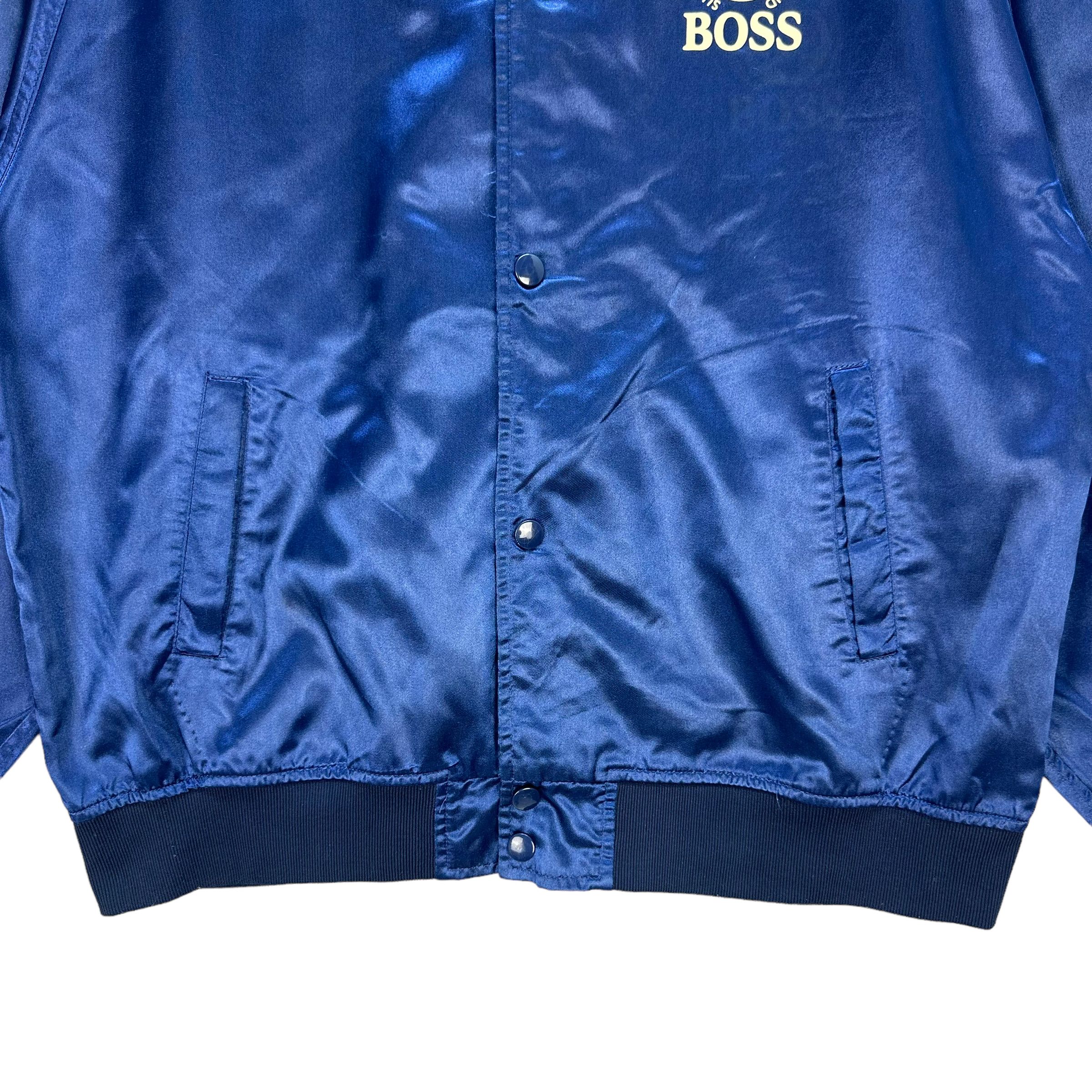 Japanese Brand SUNTORY COFFEE BOSS BIG LOGO COACH JACKET #7481-148 Size US L / EU 52-54 / 3 - 4 Thumbnail
