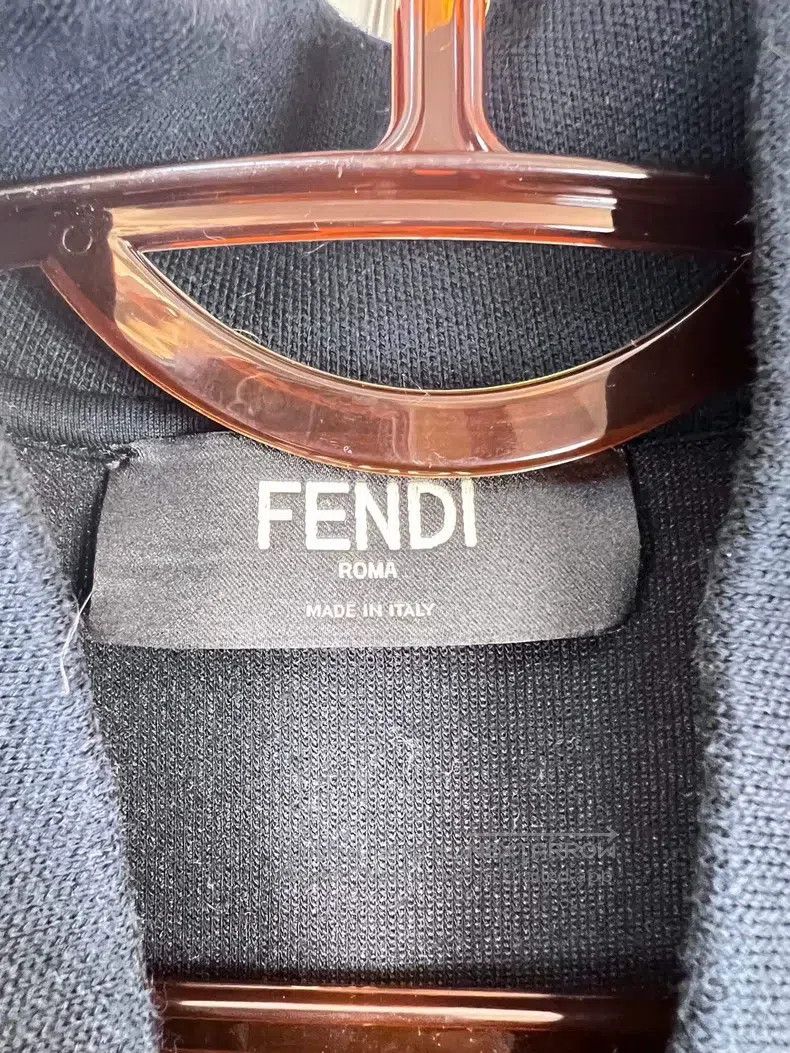 Fendi Fendi Little monster zipper jacket black Size US XL / EU 56 / 4 - 5 Thumbnail