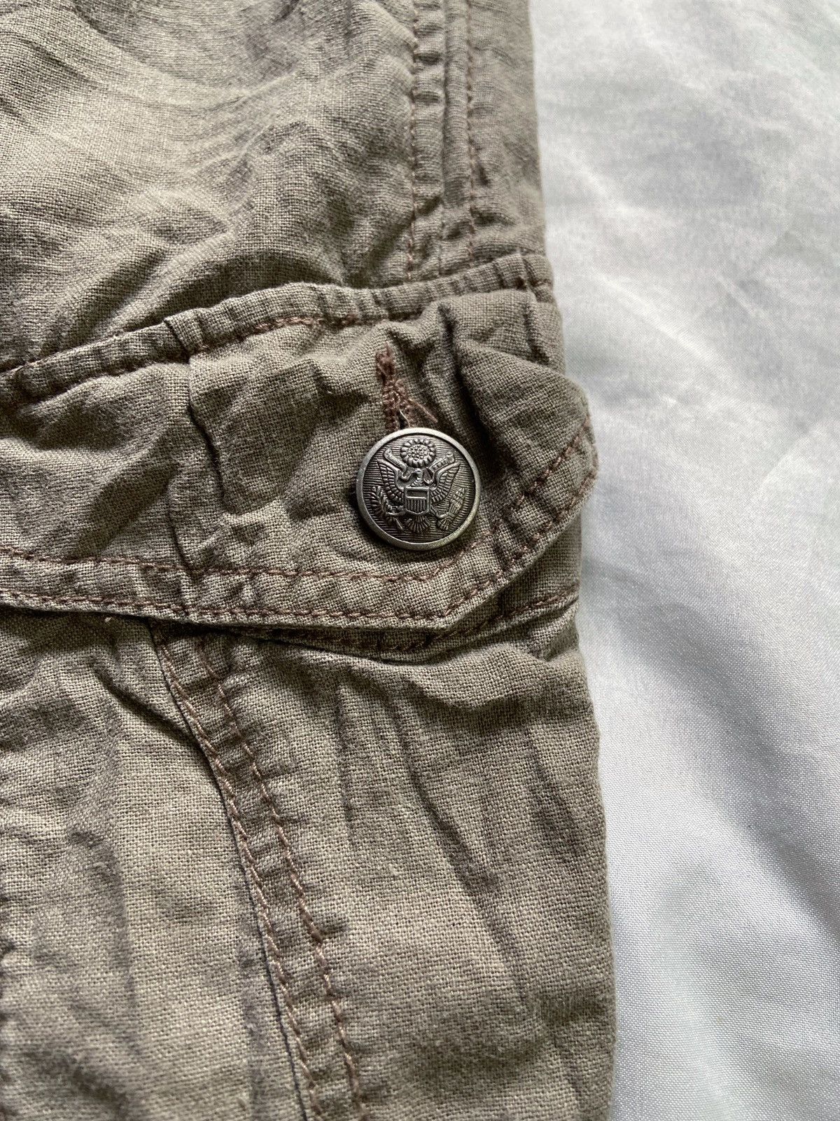 semanticdesign SEMANTIC DESIGN FLARED CARGO PANTS Size US 31 - 11 Thumbnail