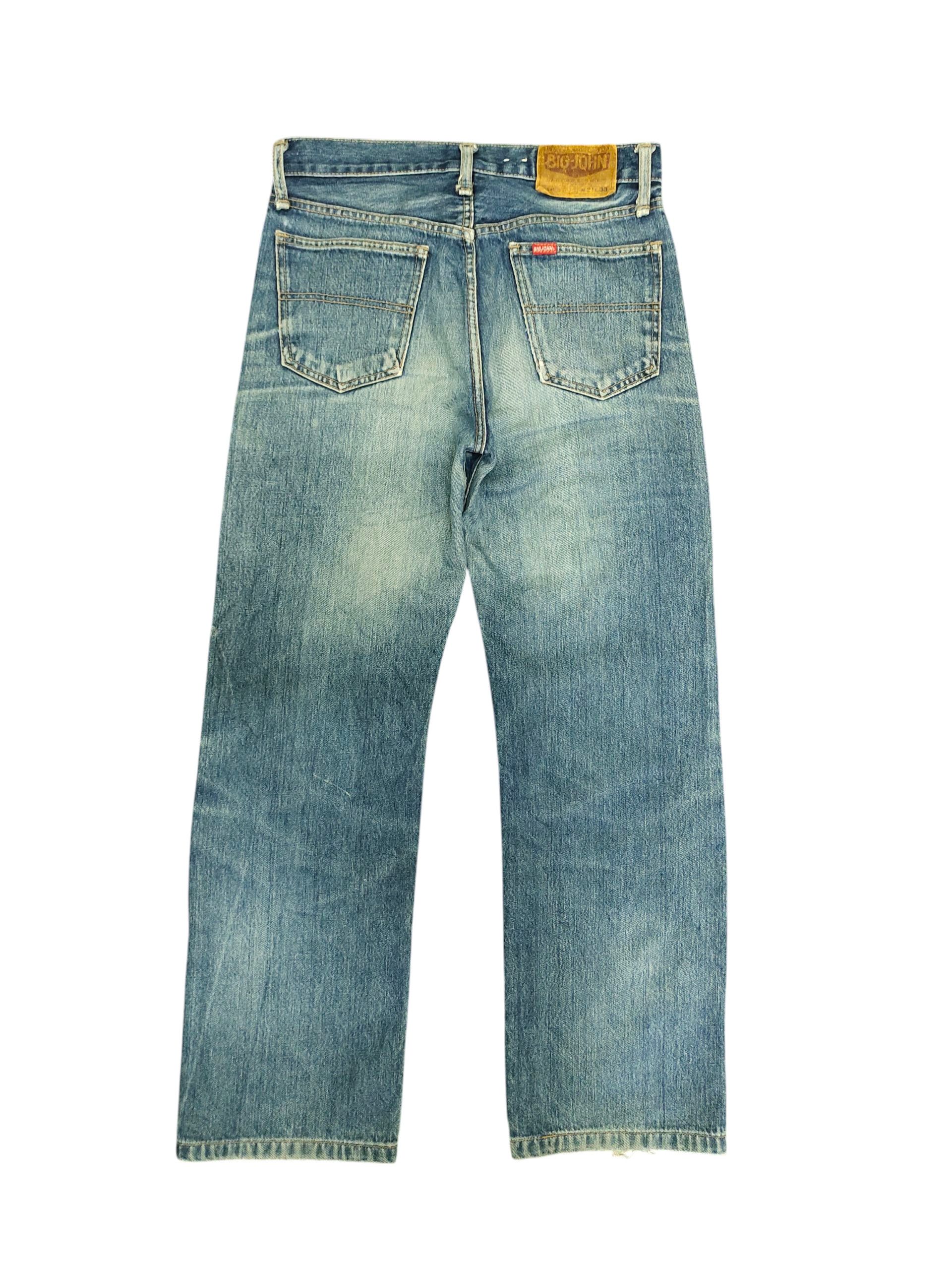 Comme des Garcons × Undercover Vintage Big John Clawmark Distress Faded Denim Jeans Size US 31 - 9 Thumbnail