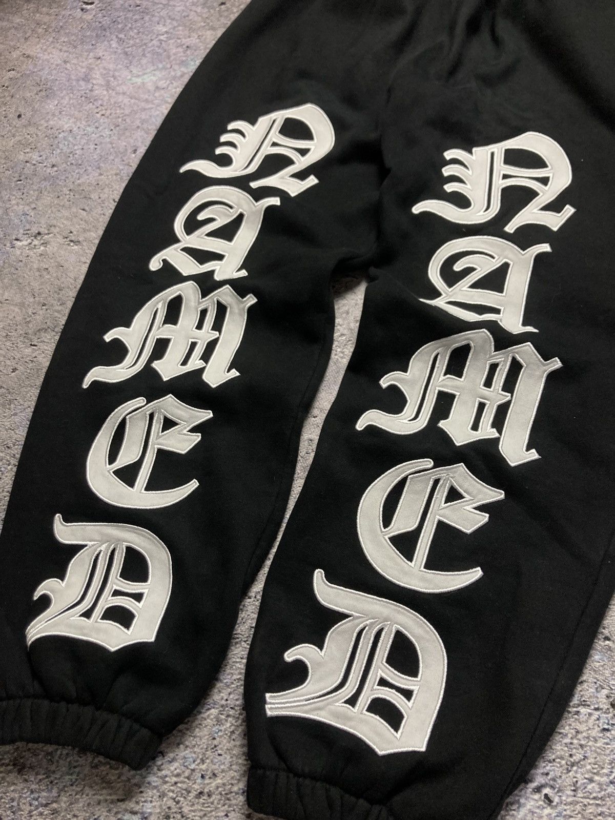 Named Collective Joggers Sweatpants Naked Collective Big Logo Size US 26 / EU 42 - 4 Thumbnail