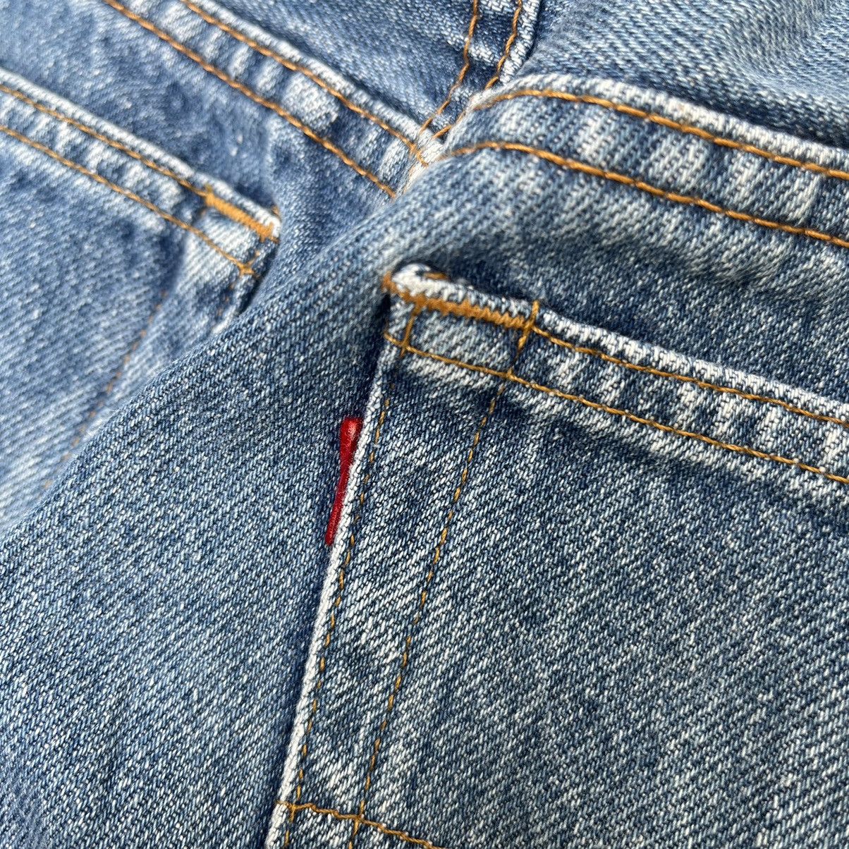 Levi's Vintage Levis 501 Denim Non Selvedge Jeans Button 555 Size US 29 - 15 Thumbnail