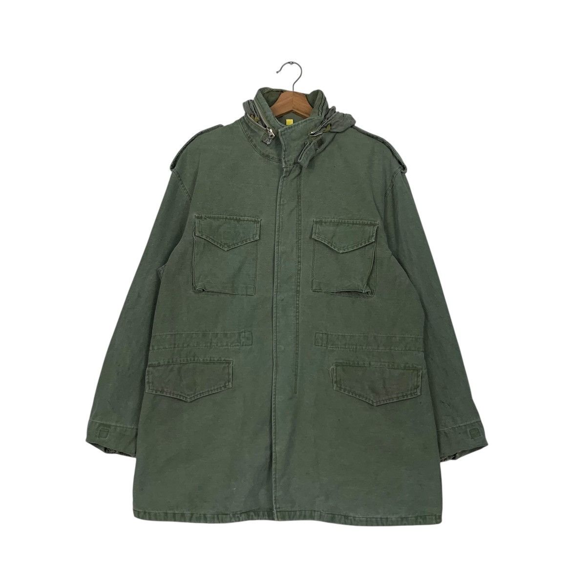 Vintage Vintage 80's M-65 Field Jacket Military Army #2722-C122 Size US L / EU 52-54 / 3 - 1 Thumbnail
