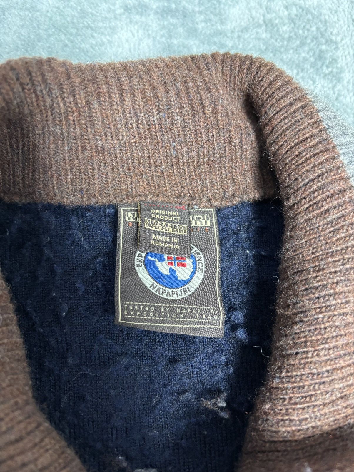 Napapijri Napapijri Fleece Jacket. J078 Size US L / EU 52-54 / 3 - 3 Thumbnail