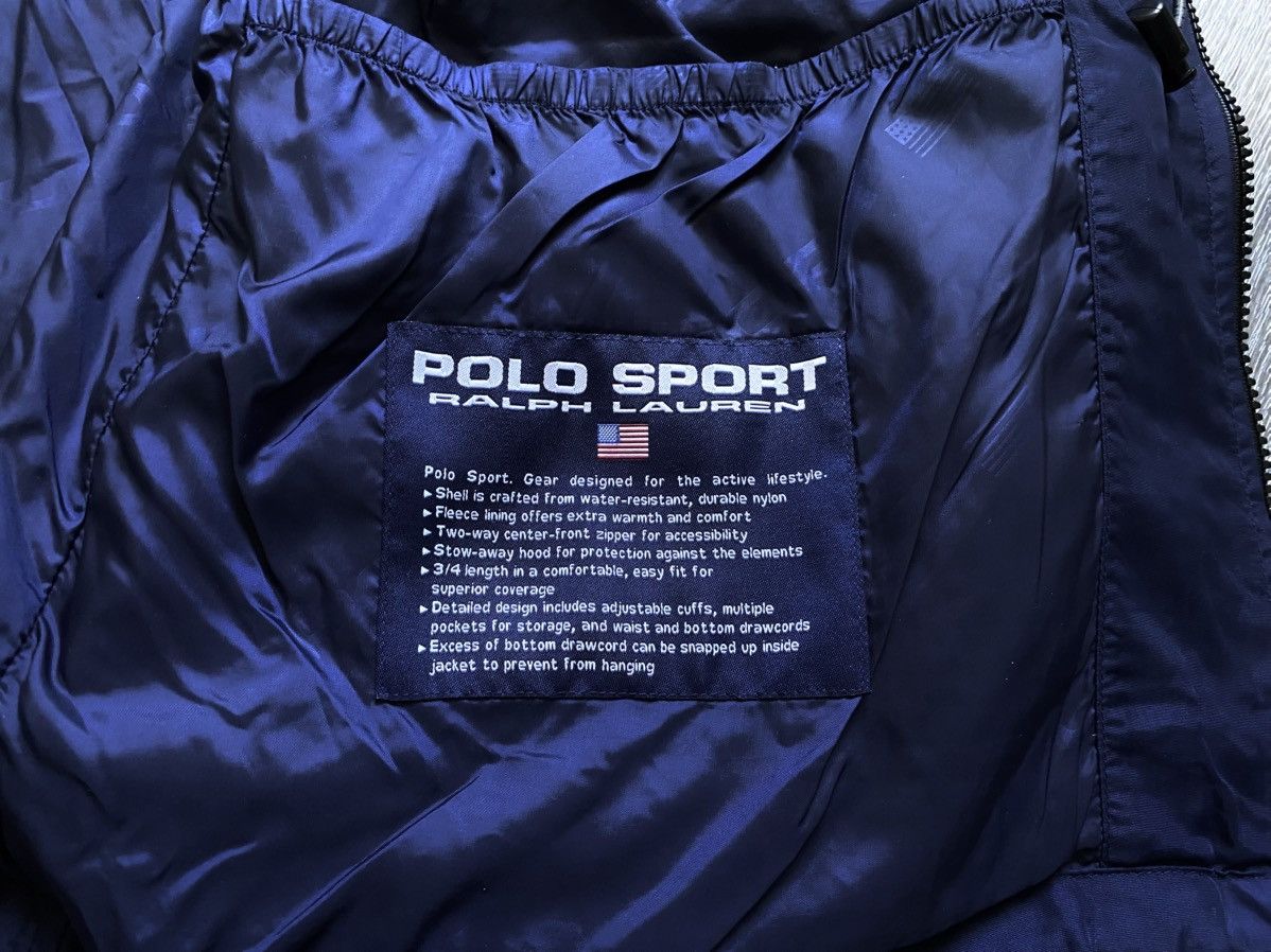 Polo Ralph Lauren Polo Sport Ralph Lauren Shimmer Navy Nylon Jacket Adjustable Size US L / EU 52-54 / 3 - 7 Thumbnail