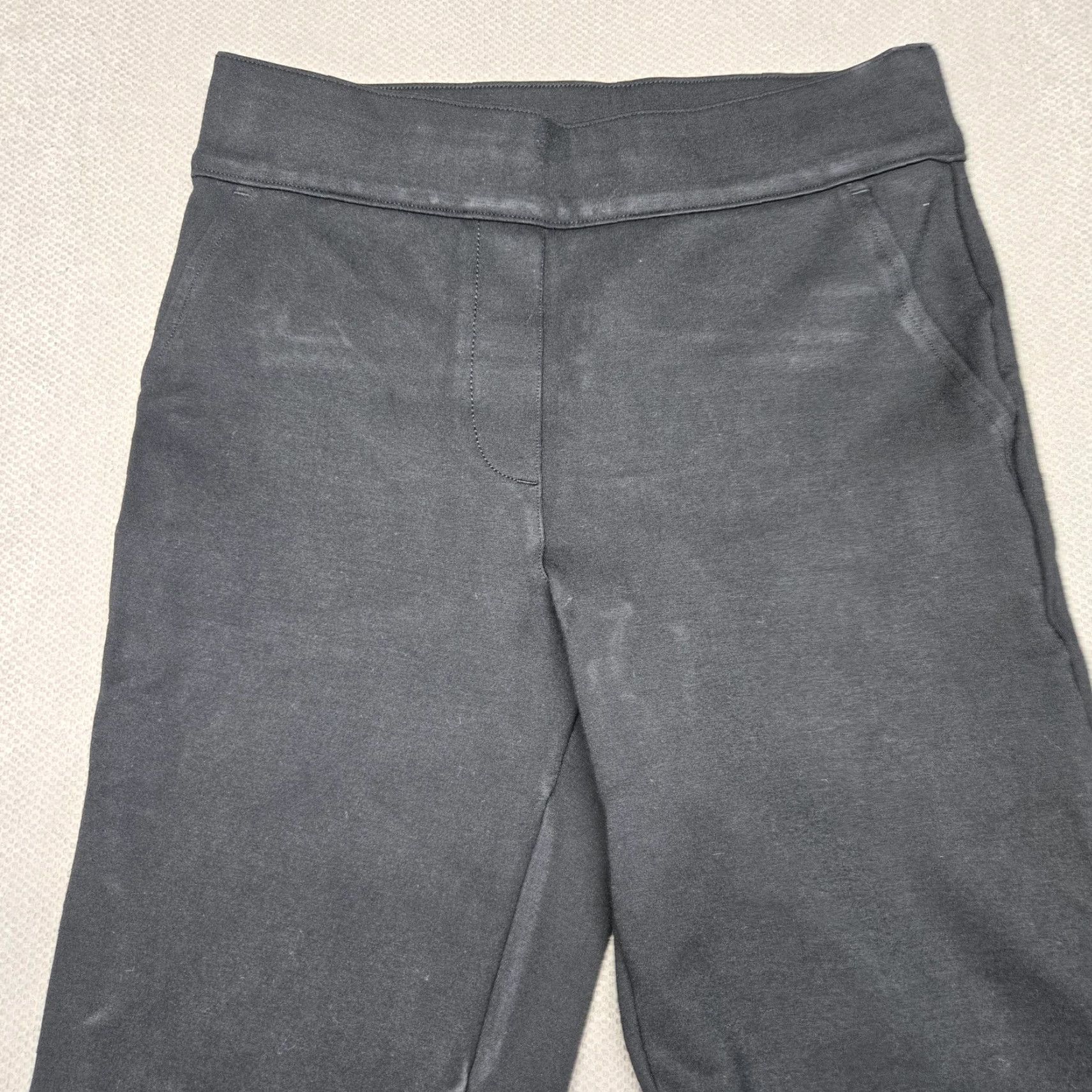 Spanx Spanx Pants Womens XS Black Flared Pull On Dress Petite Stretch Comfort Size 26" / US 2 / IT 38 - 3 Thumbnail