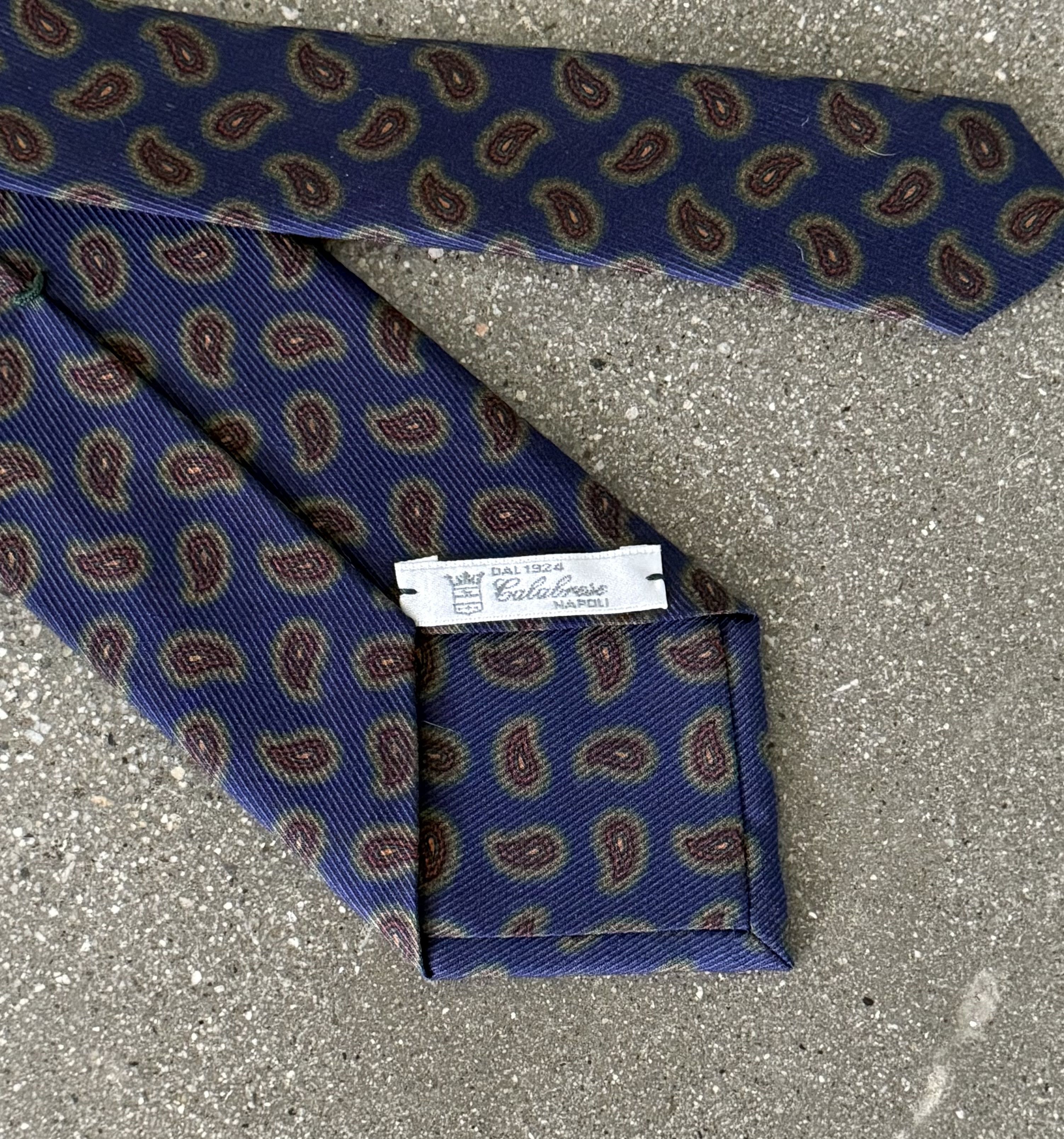 Calabrese Silk Twill Tie Size ONE SIZE - 4 Thumbnail