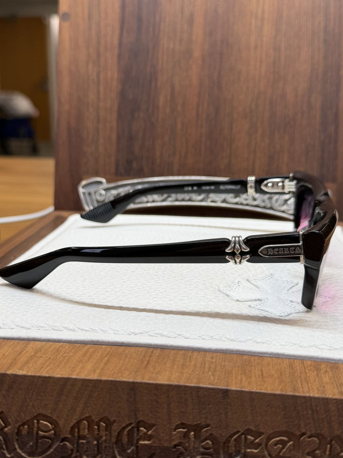 Chrome Hearts Chrome Hearts Cliterally Sunglasses Size ONE SIZE - 7 Thumbnail