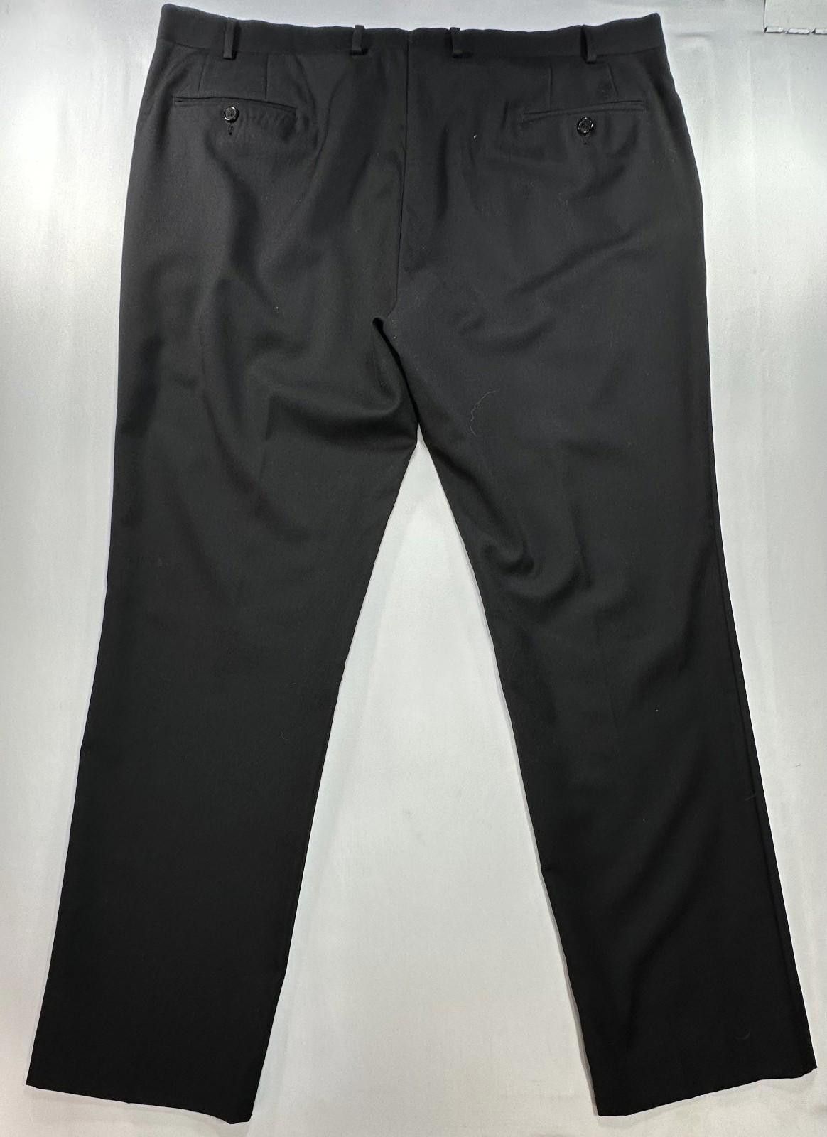Lauren Ralph Lauren Ralph Lauren Wool Flat Straight Dress Pants Black Mens 42/32 Size US 42 / EU 58 - 2 Thumbnail