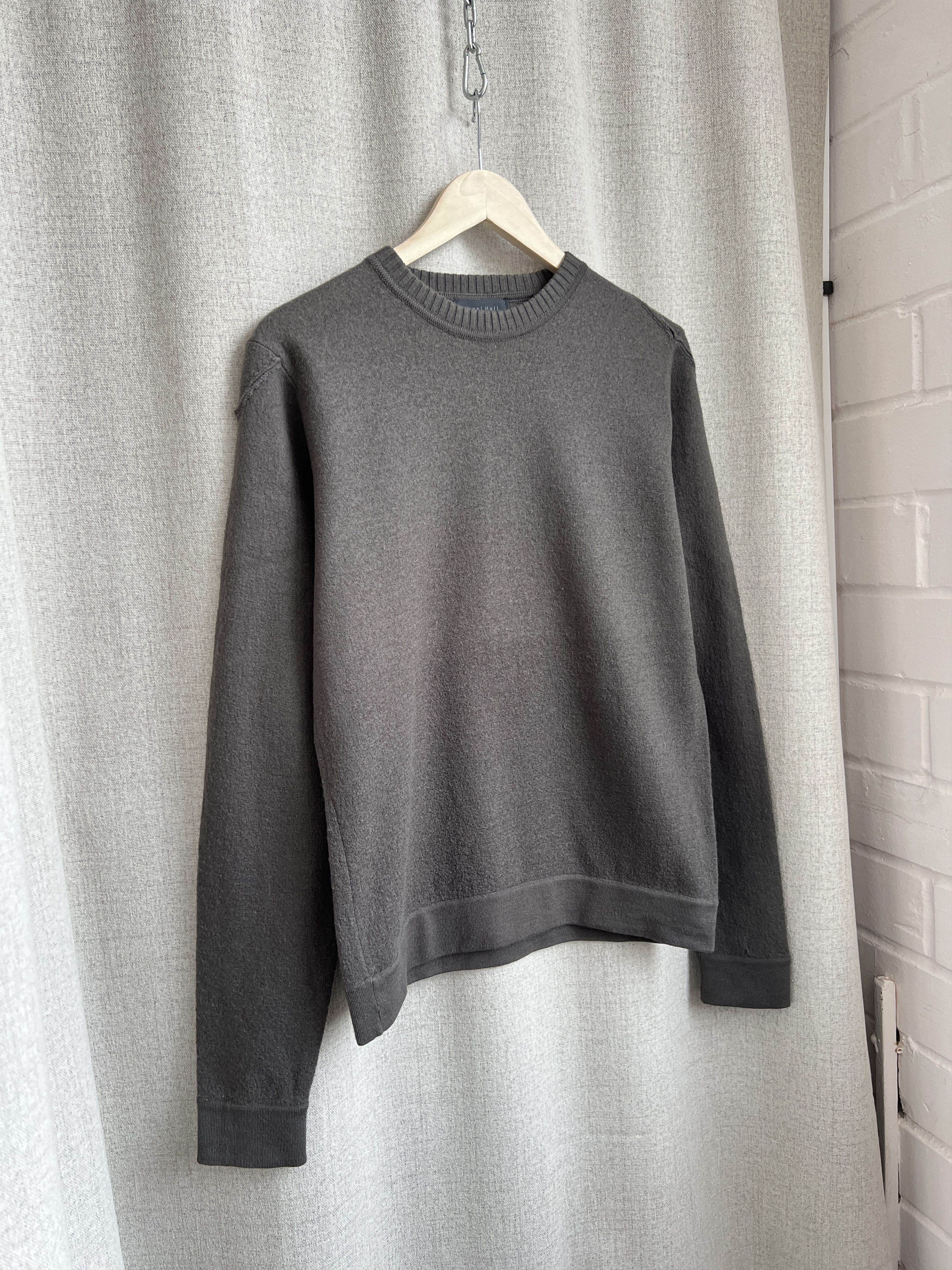 Vintage Nigel Hall Raw Wool Sweater Avant Garde Style Size US S / EU 44-46 / 1 - 4 Thumbnail