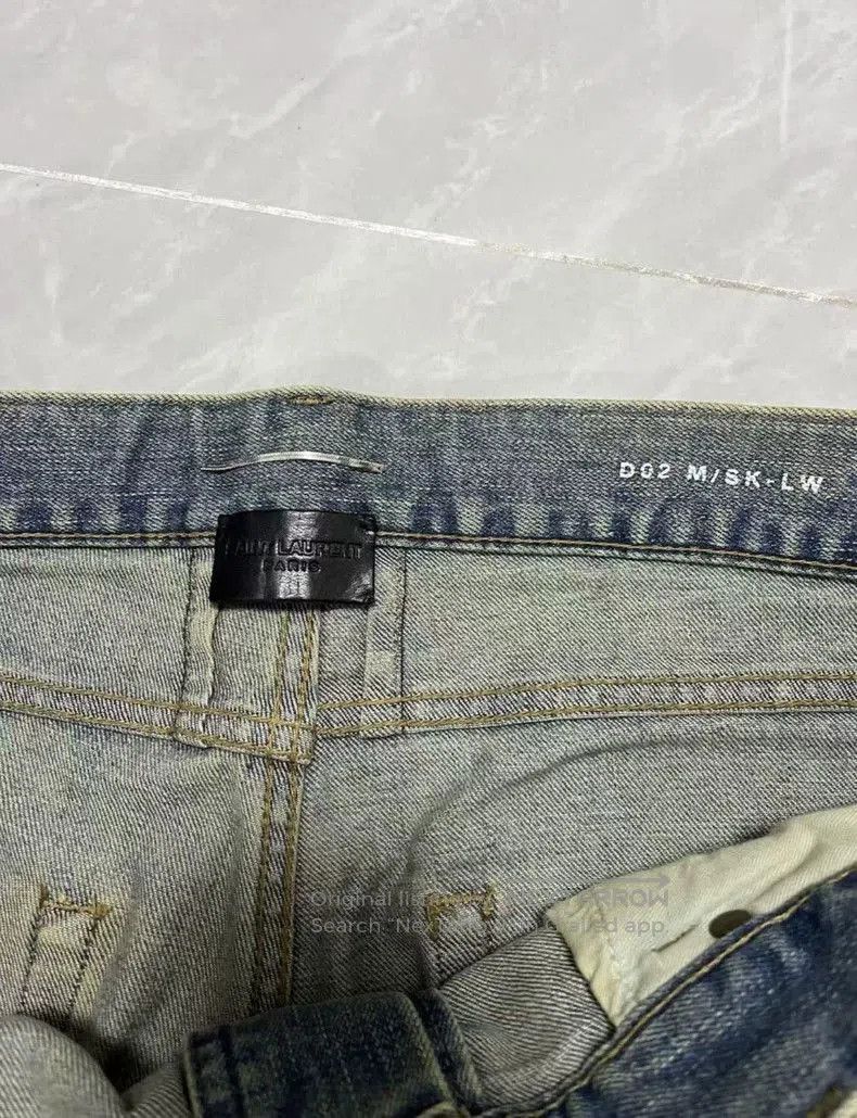Saint Laurent Paris YSL 17SS Distressed Denim Jeans. Size US 33 - 3 Thumbnail
