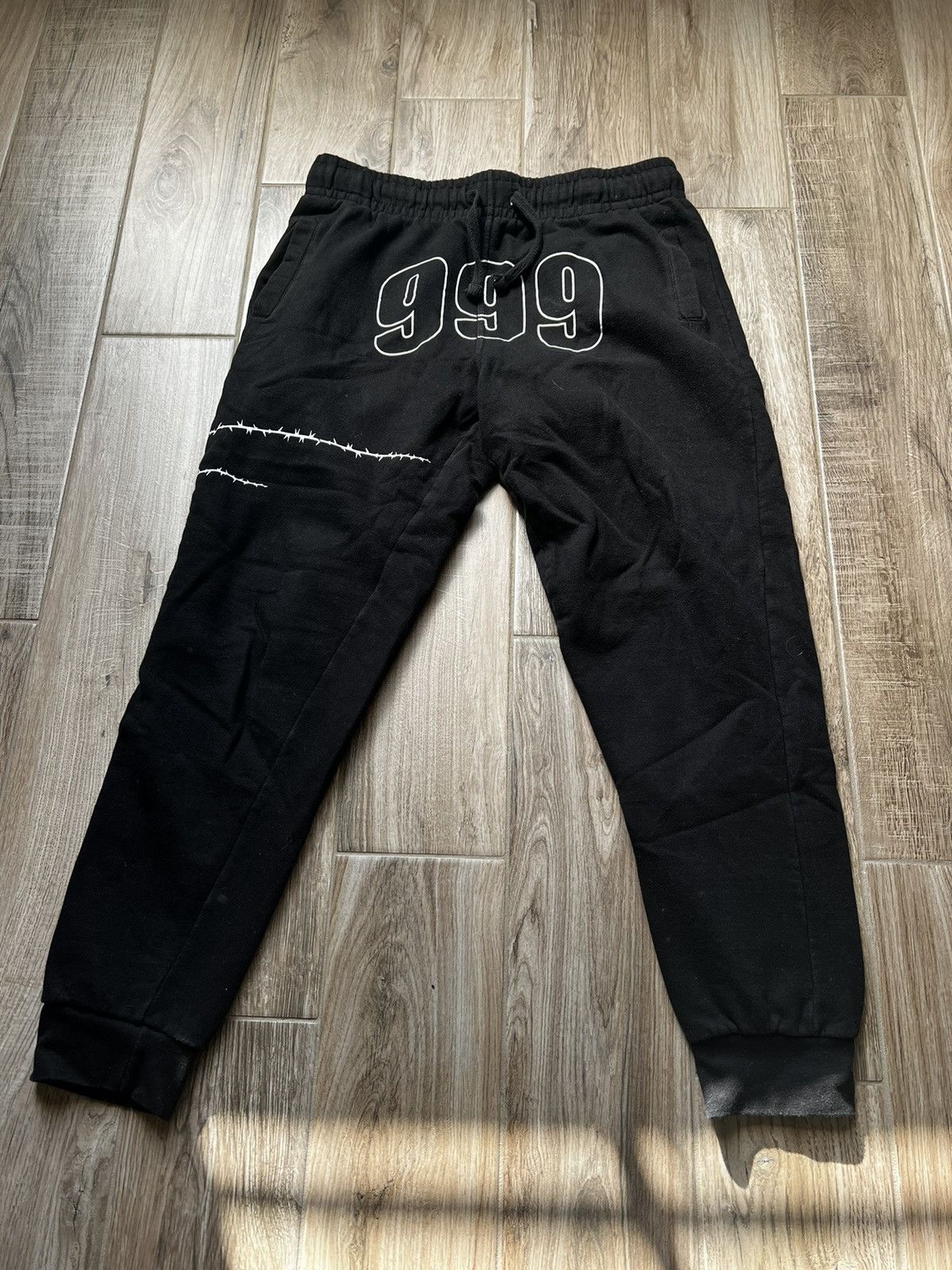 image of 999 Club 999 Sweatpants in Black, Men's (Size 34)