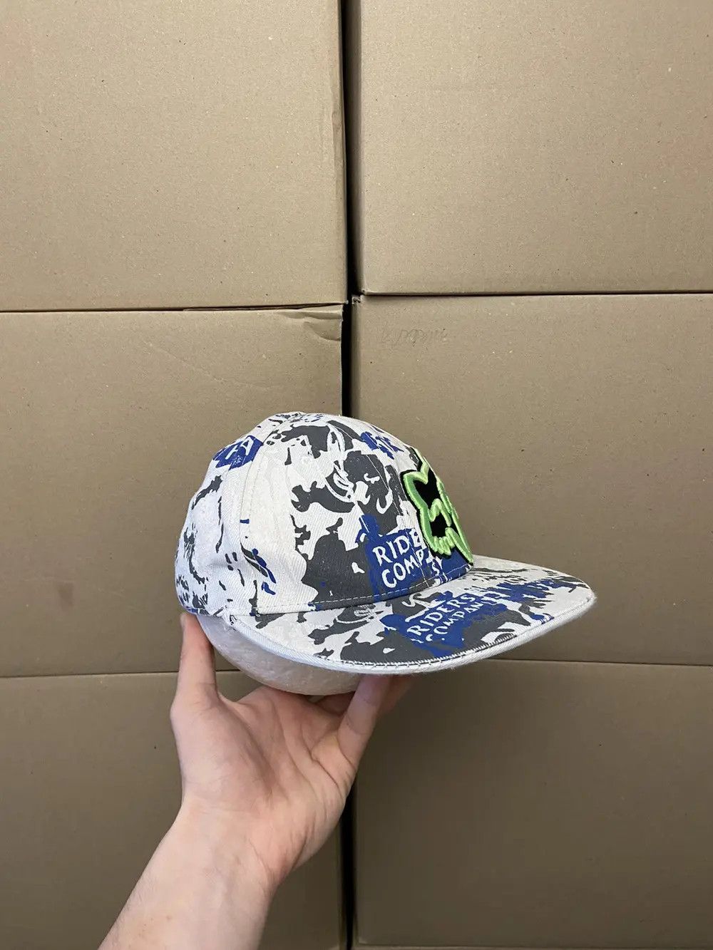 Fox Racing VINTAGE FOX RACING CAP HAT Y2K MOTO JAPANESE SKATE F1 Size ONE SIZE - 7 Thumbnail