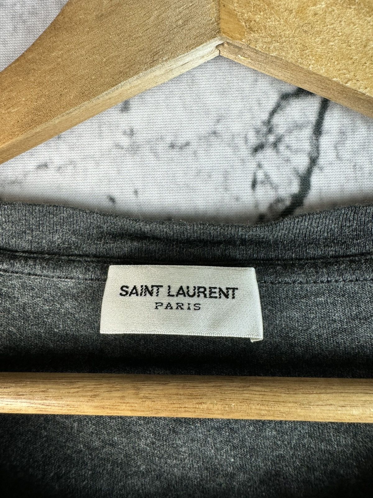 Saint Laurent Paris Saint Laurent Western Logo Print T-Shirt Size S Size US S / EU 44-46 / 1 - 3 Thumbnail