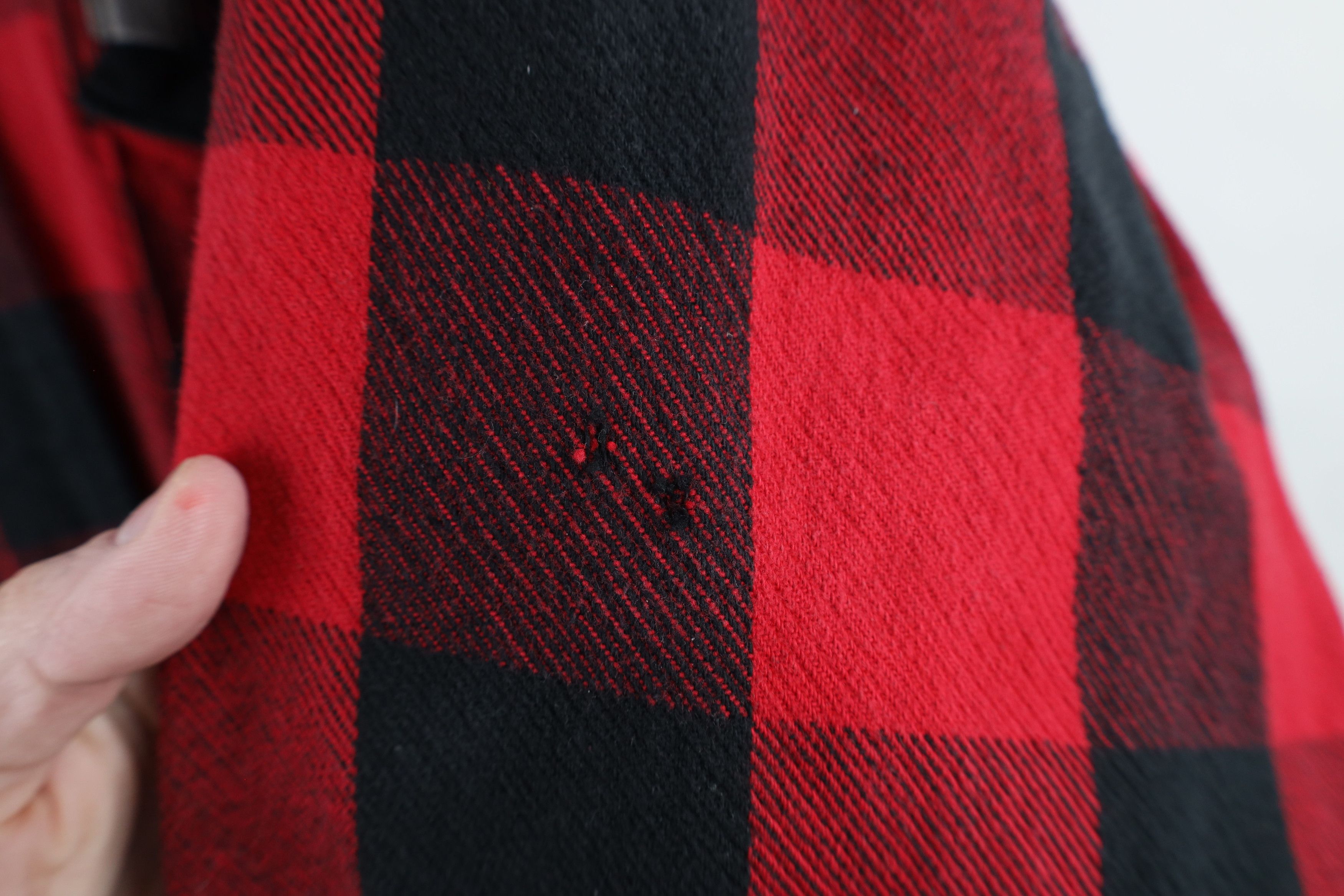 Vintage Vintage 90s Big Bill Heavyweight Button Shirt Plaid USA Size US XXL / EU 58 / 5 - 4 Thumbnail