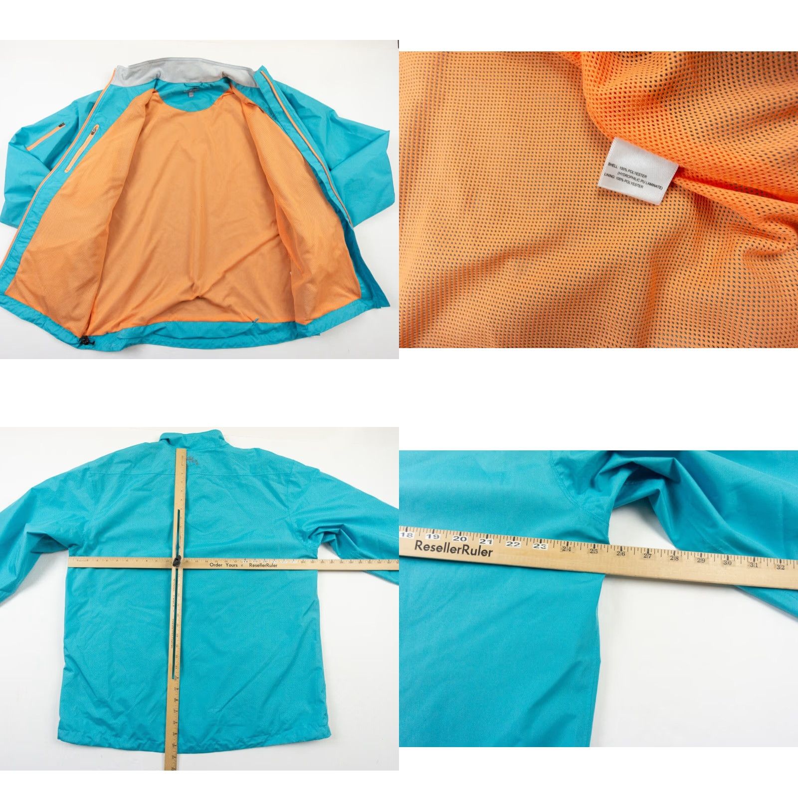 Peter Millar Peter Millar Jacket Mens XL Blue Windbreaker Full Zip Outdoor Water Resistant Windbreaker Regular Fit Size US XL / EU 56 / 4 - 8 Thumbnail