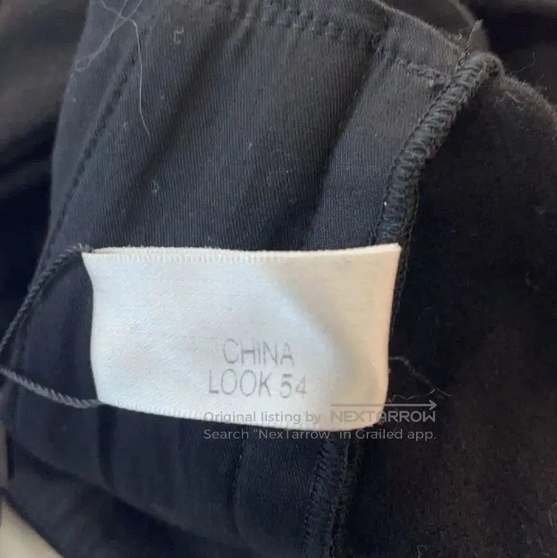 Yves Saint Laurent Yves Saint Laurent Black Cotton Casual Pants . Size 27" / US 4 / IT 40 - 4 Thumbnail