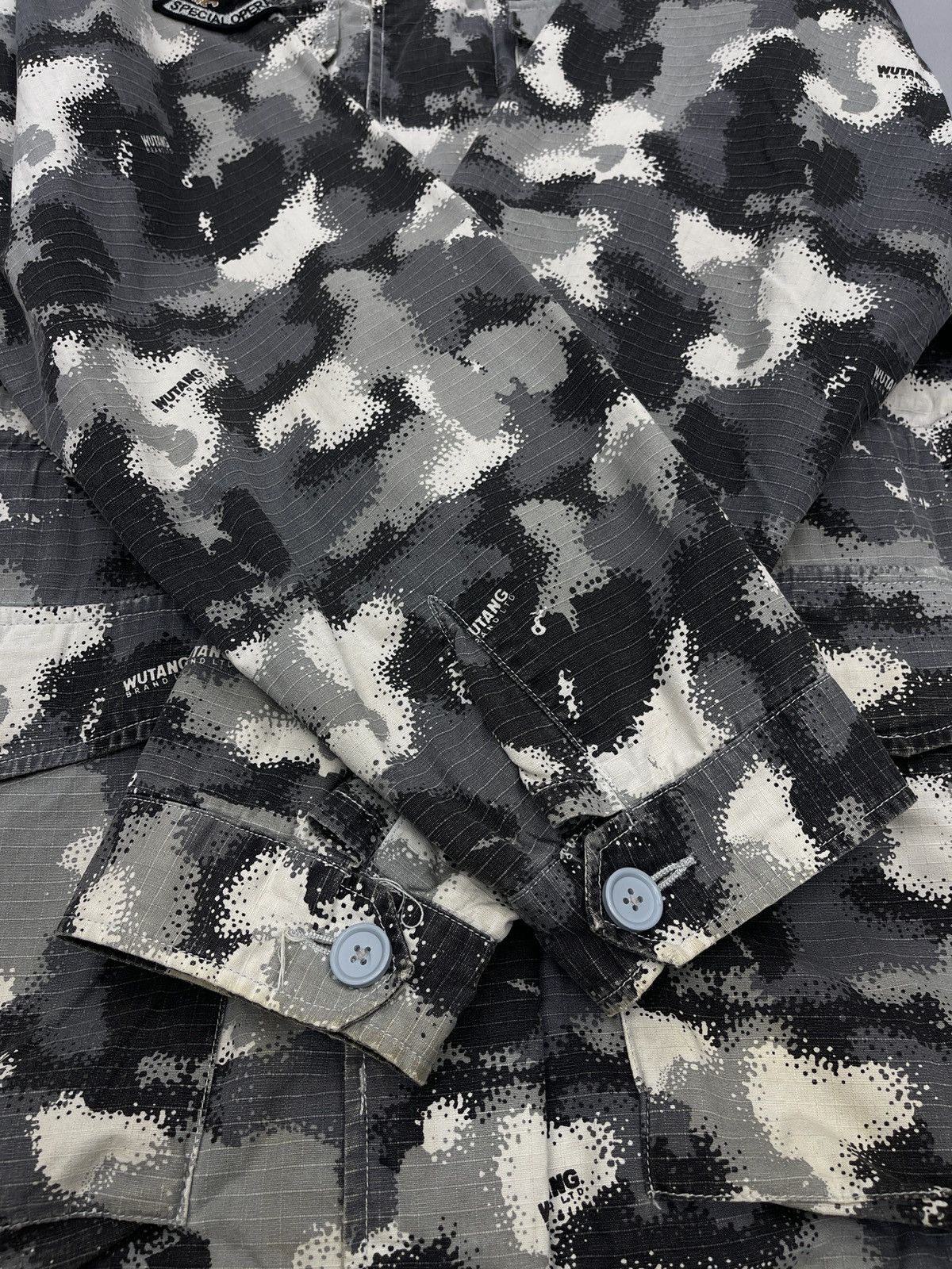Wu-Tang Clan Rare! Vintage Wu Tang Clan C.R.E.A.M M 65 Camo Jacket Size US XL / EU 56 / 4 - 18 Thumbnail