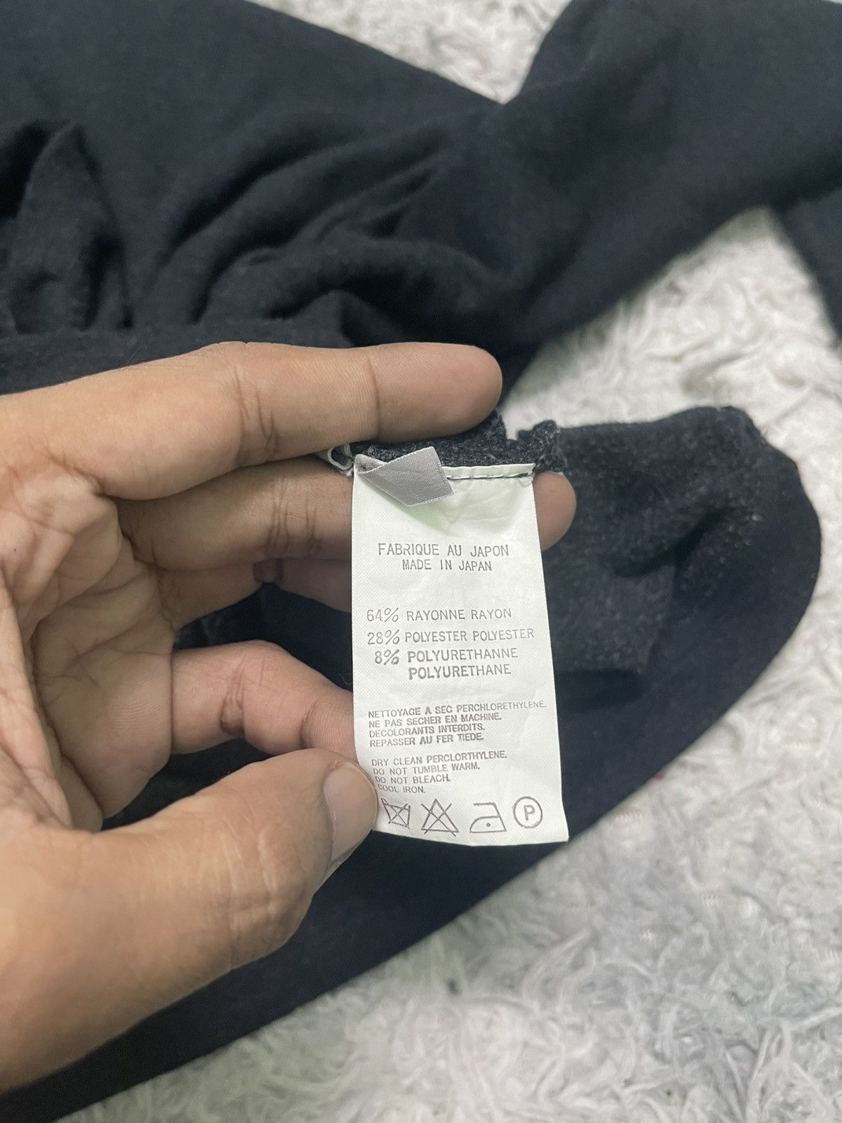 Yohji Yamamoto 90s YOHJI YAMAMOTO ASYMMETRICAL LONG SLEEVE TURTLENECK Size US M / EU 48-50 / 2 - 11 Thumbnail
