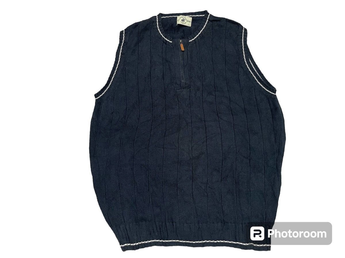 Beverly Hills Polo Club × Vintage BEVERLY HILLS POLO CLUB TANK TOP WOOL Size US L / EU 52-54 / 3 - 2 Thumbnail