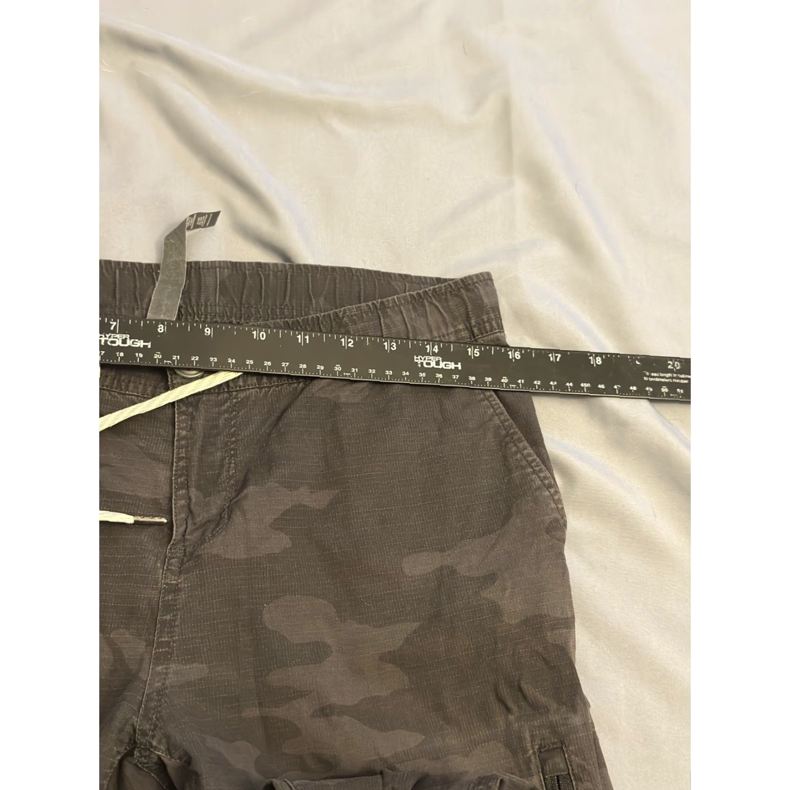 Vuori Vuori Pants M Gray Camo Drawstring Cargo Jogger Technical Ripstop Climber Size US 31 - 4 Thumbnail