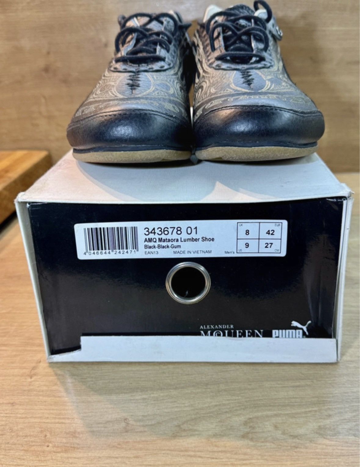 Alexander McQueen × Puma Puma Alexander Mcqueen ss06 Mataora Lumber leather shoes Size US 9 / EU 42 - 5 Thumbnail