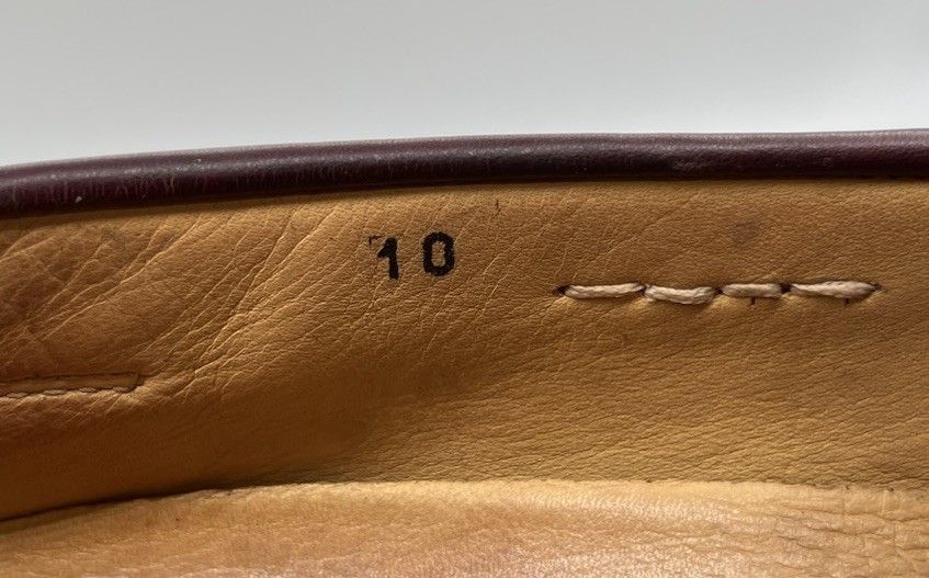 Zelli Zelli Monza Italian Calfskin Burgundy Driver Loafers Size 10 Size US 10 / EU 43 - 10 Thumbnail