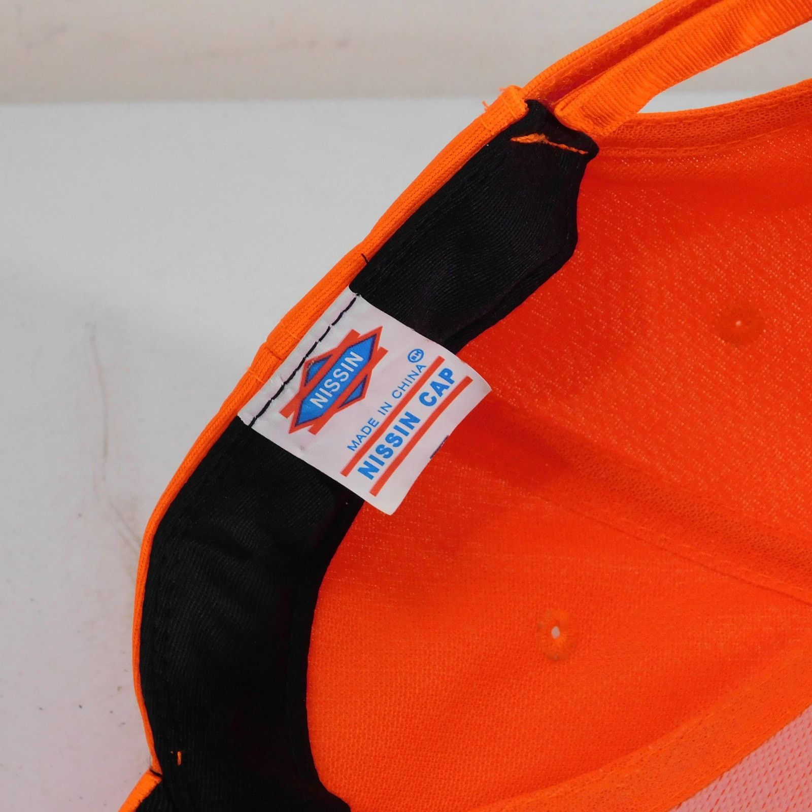 Nissan TinyBuild Games Hat Tiny Build Orange Black Adjustable Size ONE SIZE - 7 Thumbnail