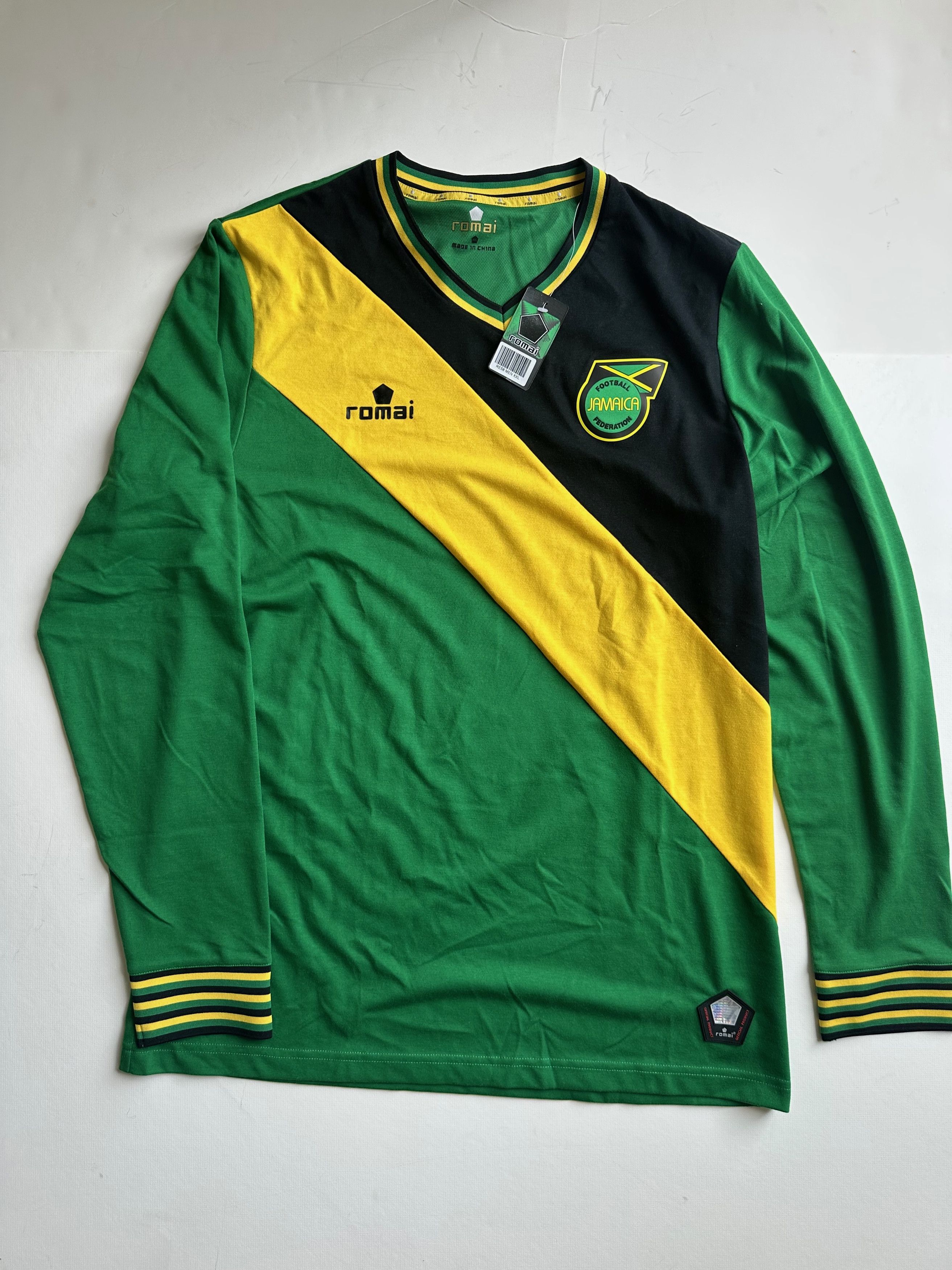 Other Romai Jamaica Football Training Jersey - Green - XXL (NWT) Size US XXL / EU 58 / 5 - 1 Thumbnail