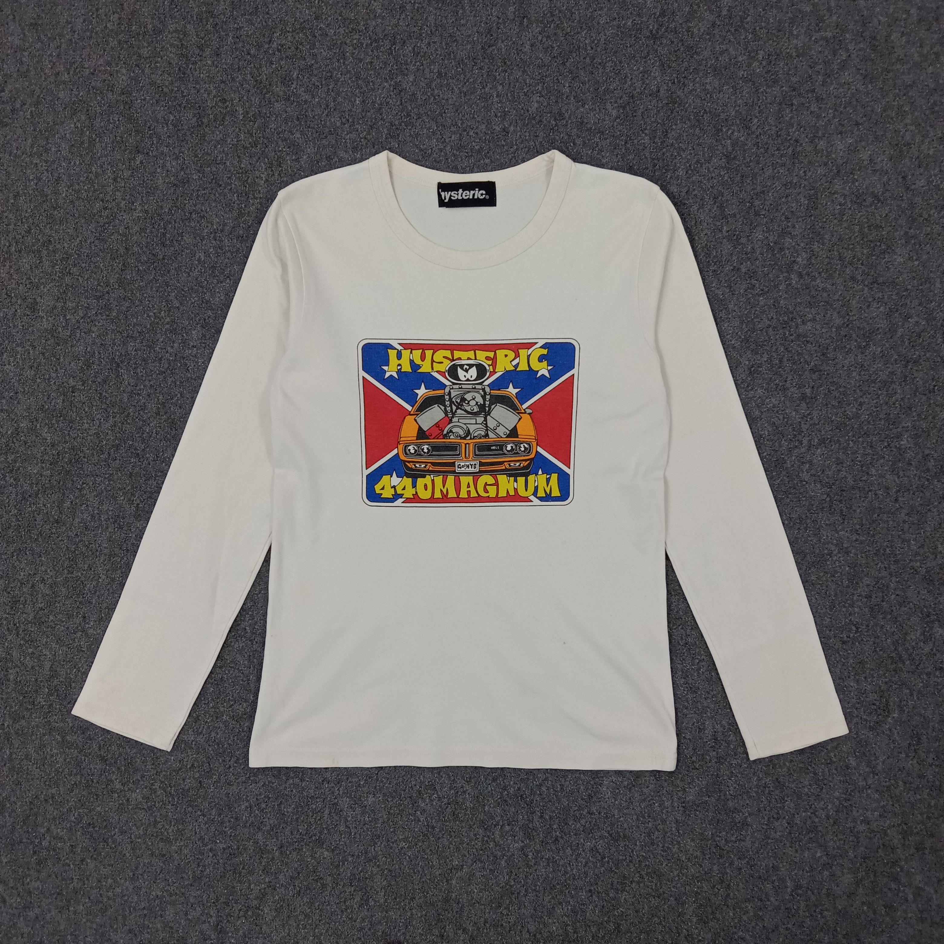Hysteric Glamour × Japanese Brand × Vintage Hysteric Glamour 440 Magnum Japanese Brand Tshirt Size US S / EU 44-46 / 1 - 1 Thumbnail