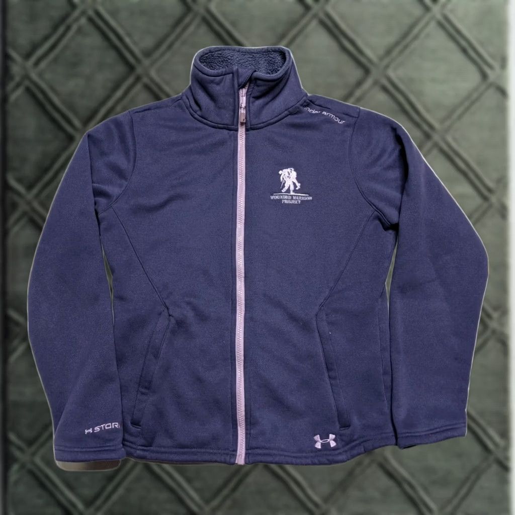 Under Armour Under Armour Jacket Womens Small Purple COLDGEAR Military Wounded Warrior Project Storm Size S / US 4 / IT 40 - 1 Thumbnail