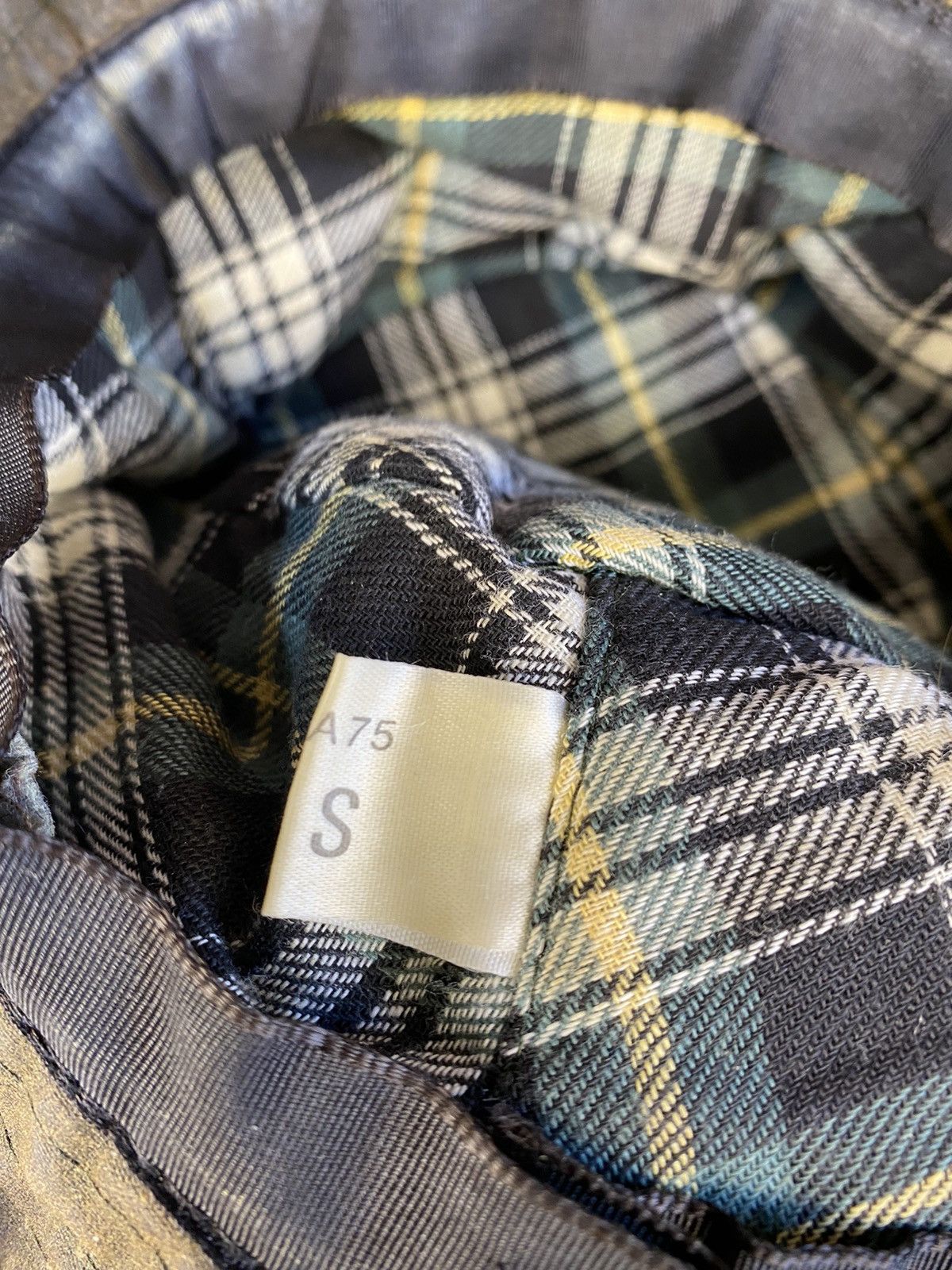 Barbour × Vintage Vintage streetwear Barbour wax hat size S Size ONE SIZE - 8 Thumbnail