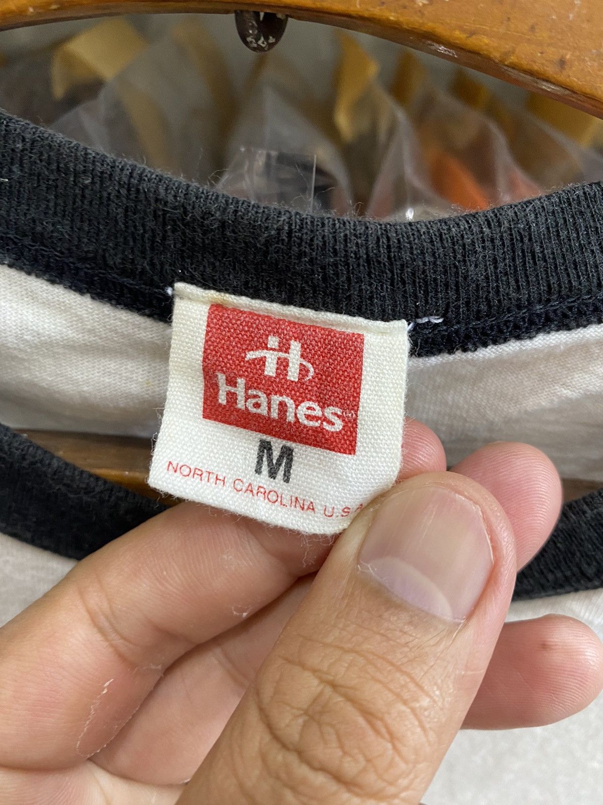 Hanes VINTAGE HANES TSHIRT Size US M / EU 48-50 / 2 - 6 Thumbnail