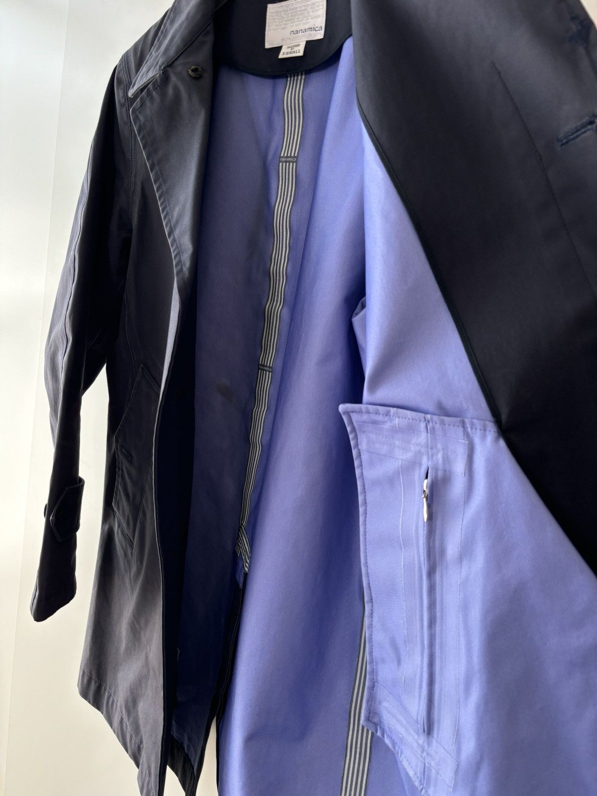 Goretex × Nanamica Nanamica Gore Tex Soutien Collar Trench Coat Size US XS / EU 42 / 0 - 6 Thumbnail