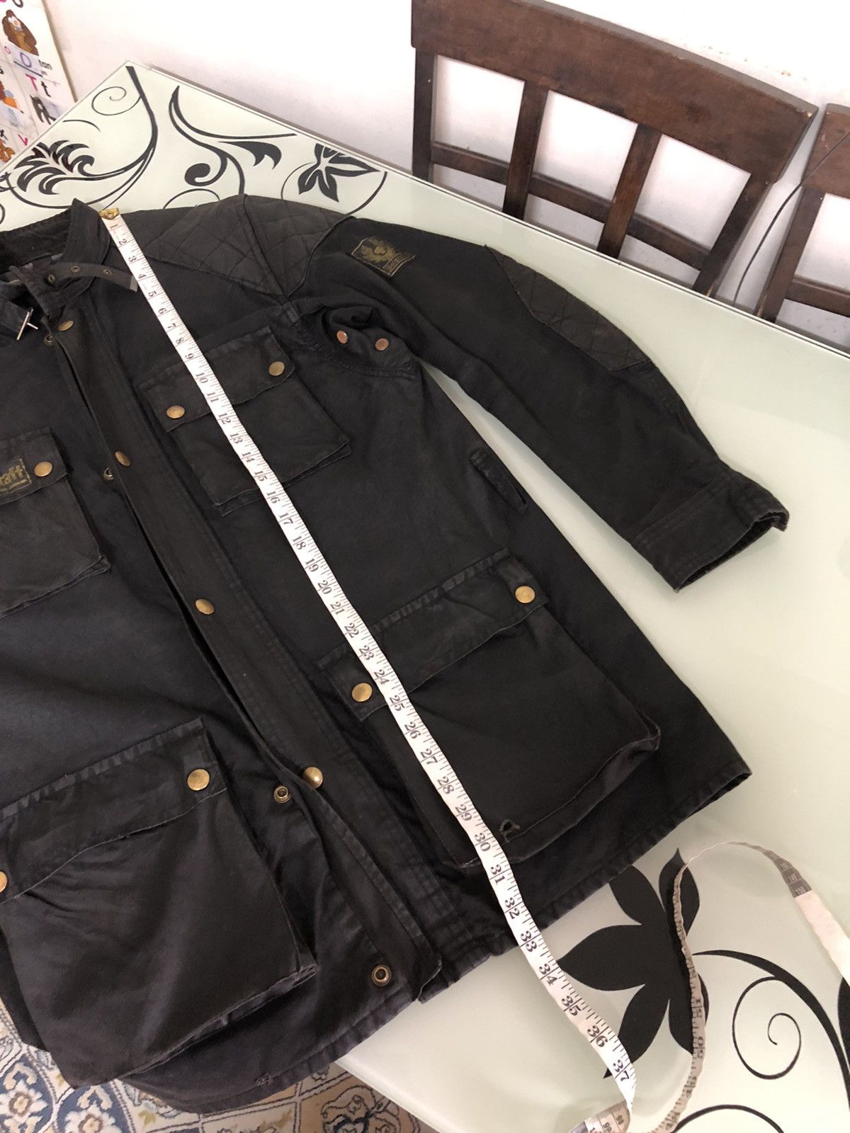 Vintage Belstaff Distressed Trialmaster Waxed Jacket